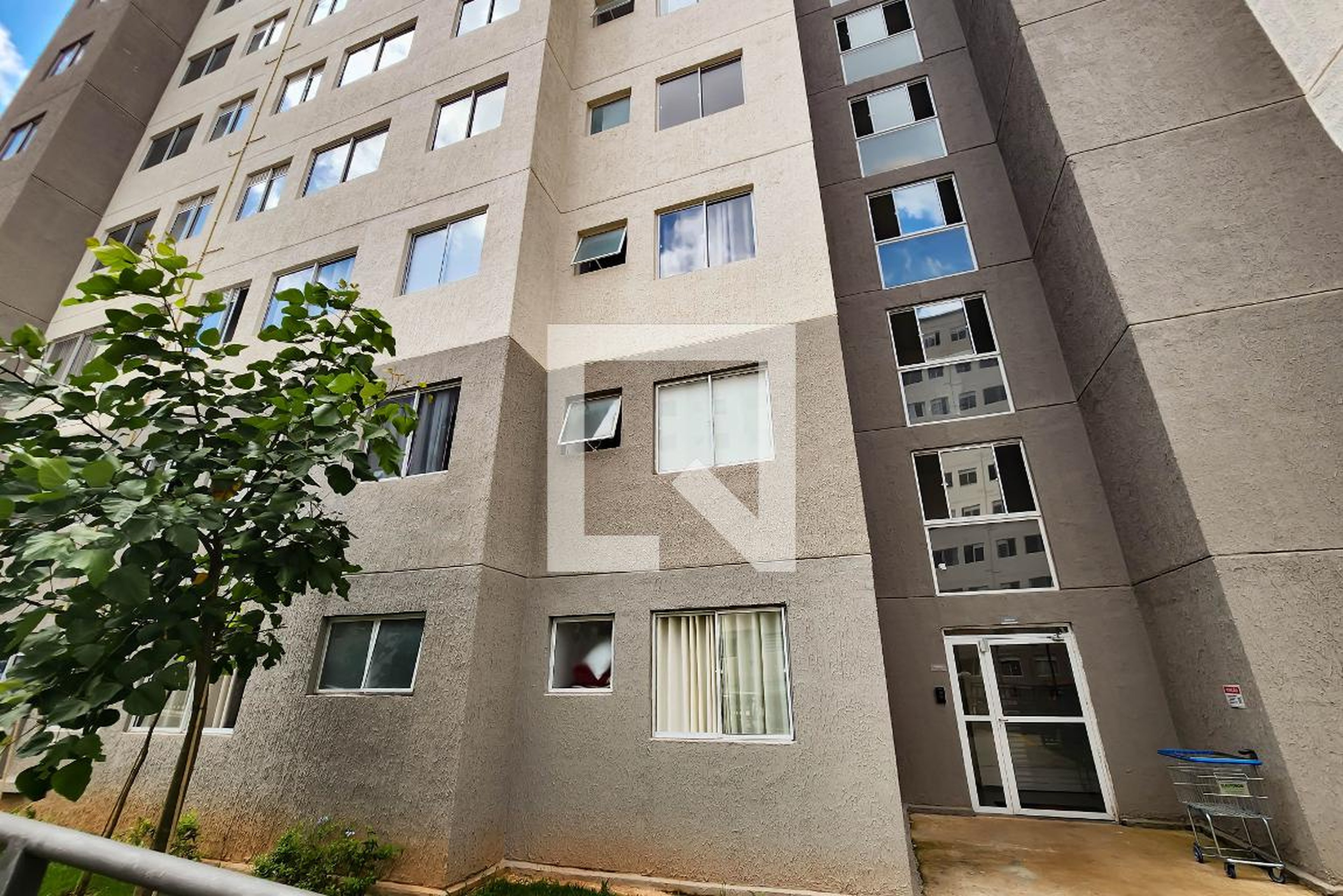 Fachada do Prédio Residencial Topázio