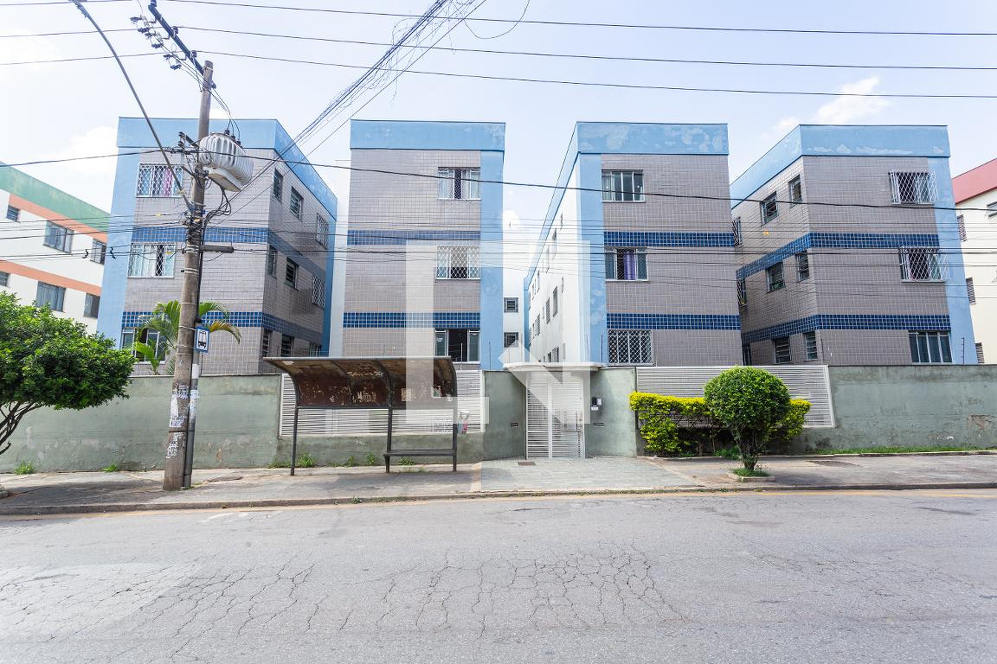Fachada Condomínio em Rua José Cleto, 1747