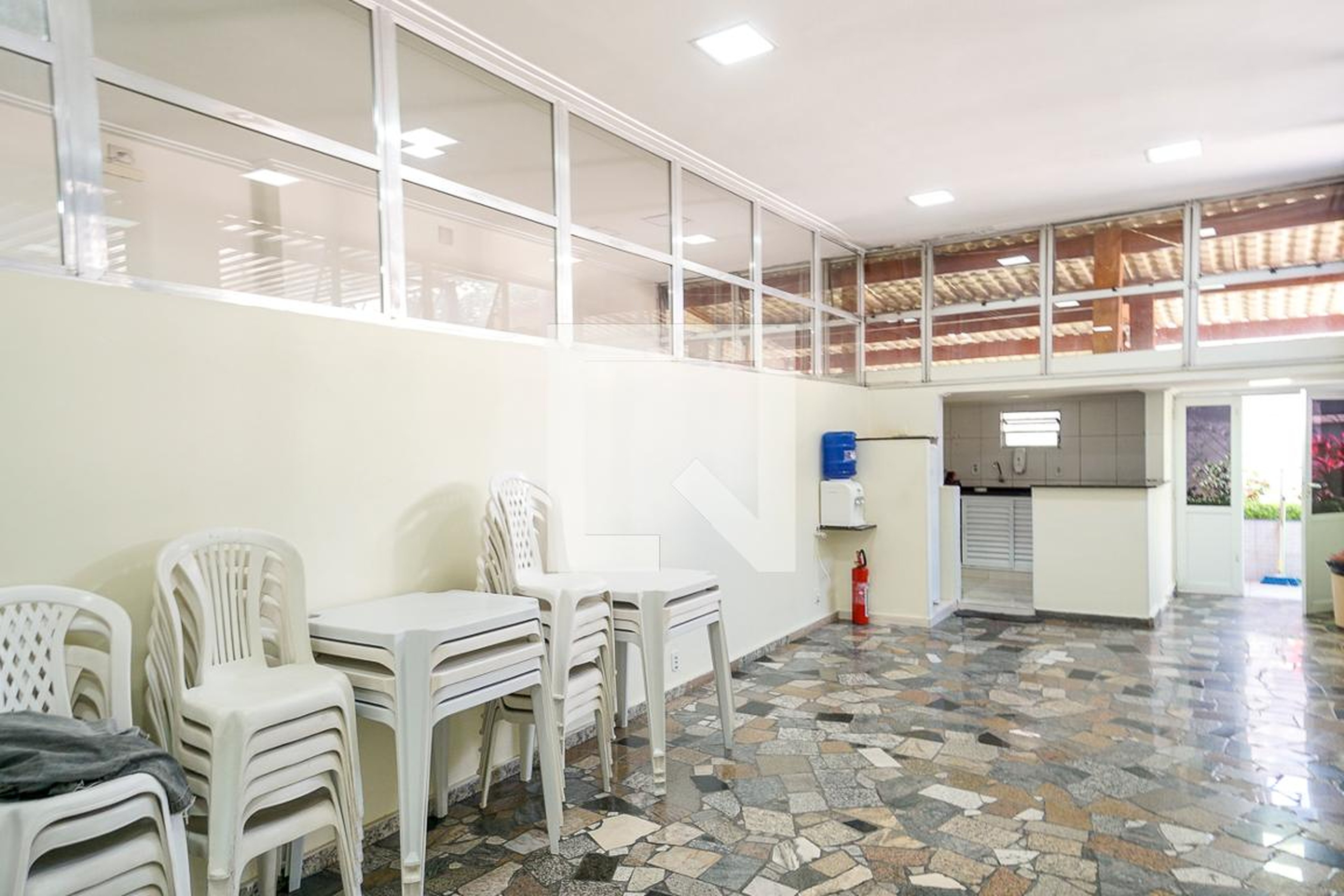 Salão de festas - Edifício Serra de Botucatu