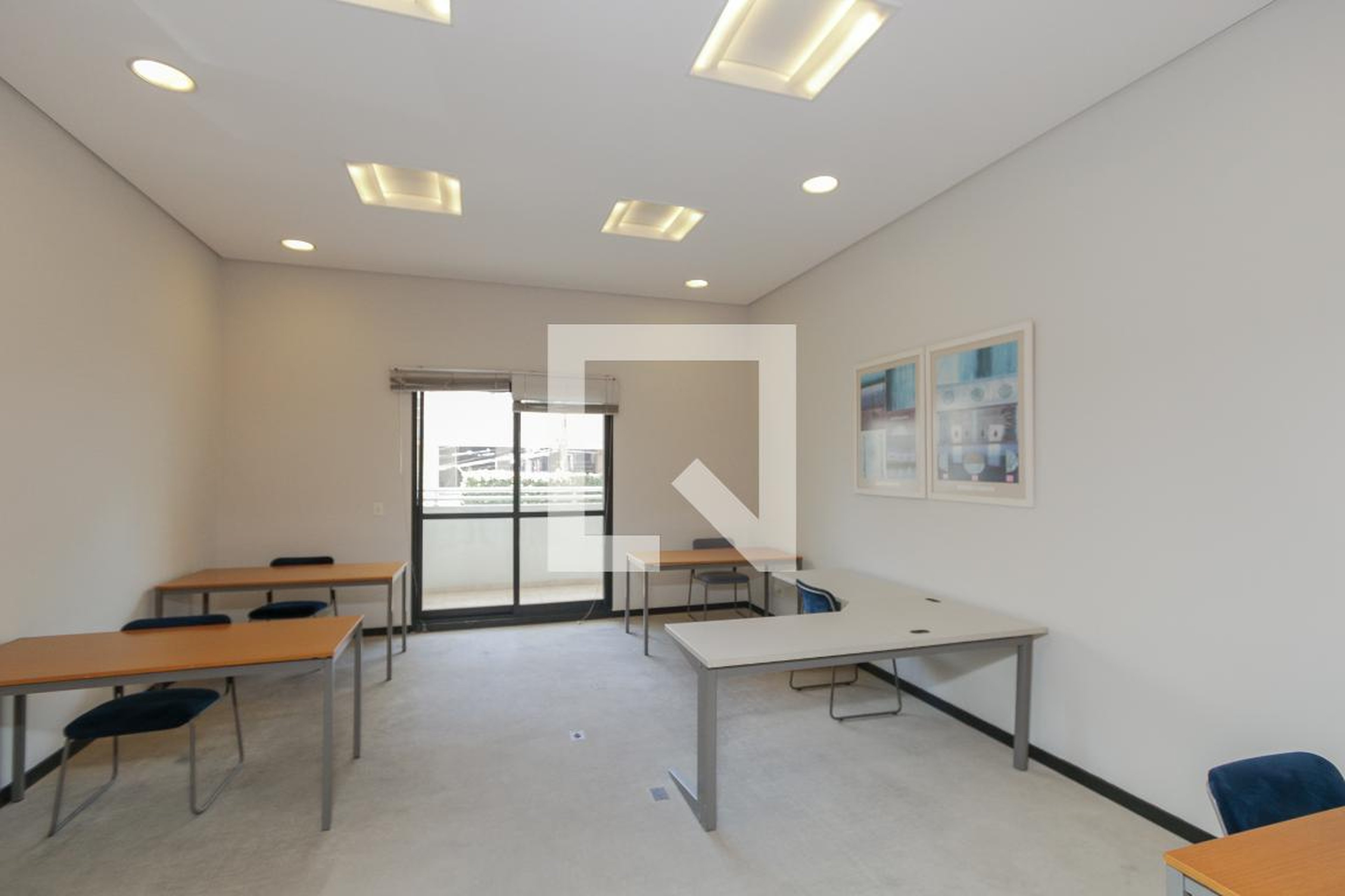 Sala de Reunião - Modern  House Brooklyn