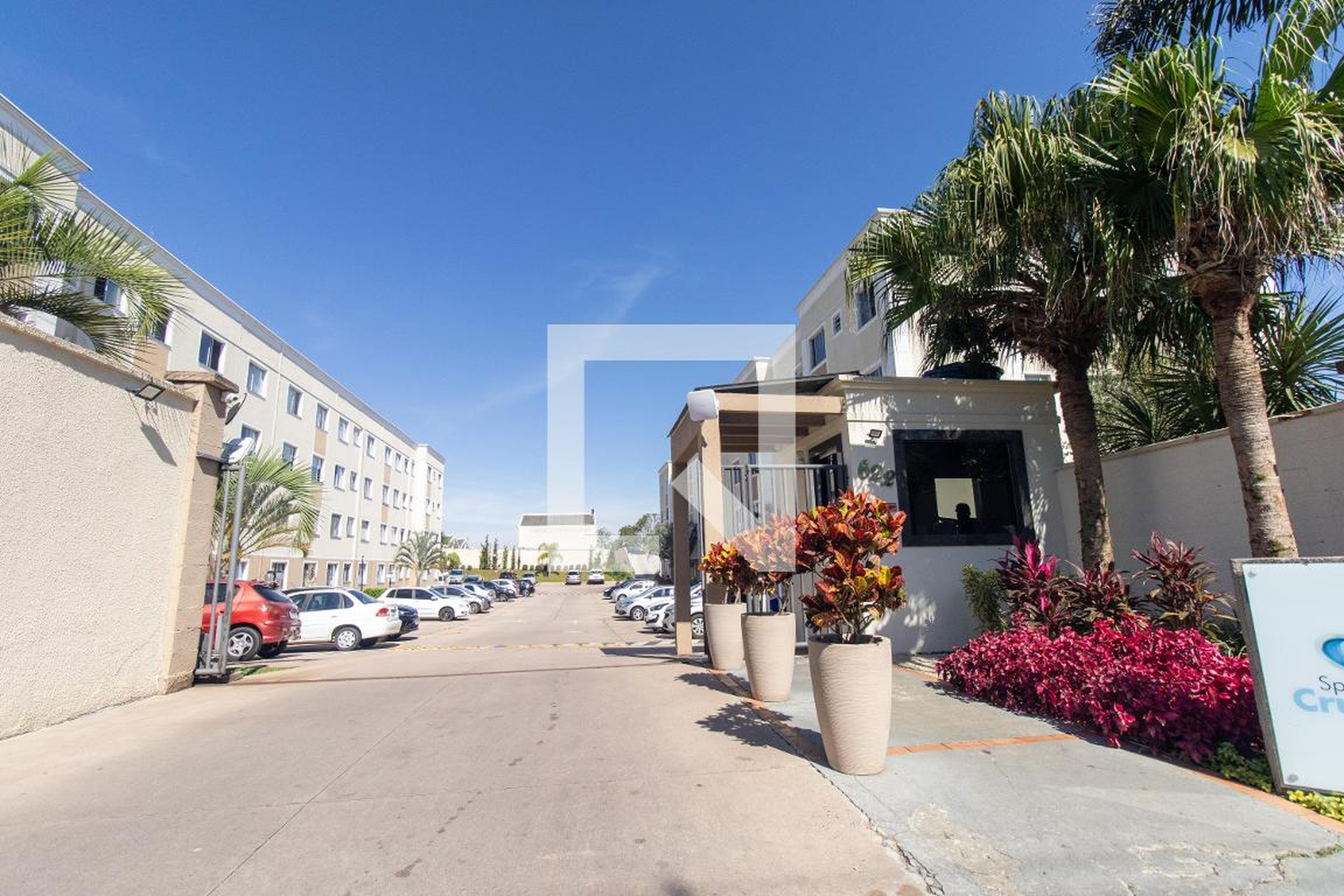 Fachada do Condominio Condomínio Spazio Cruzeiro do Sul