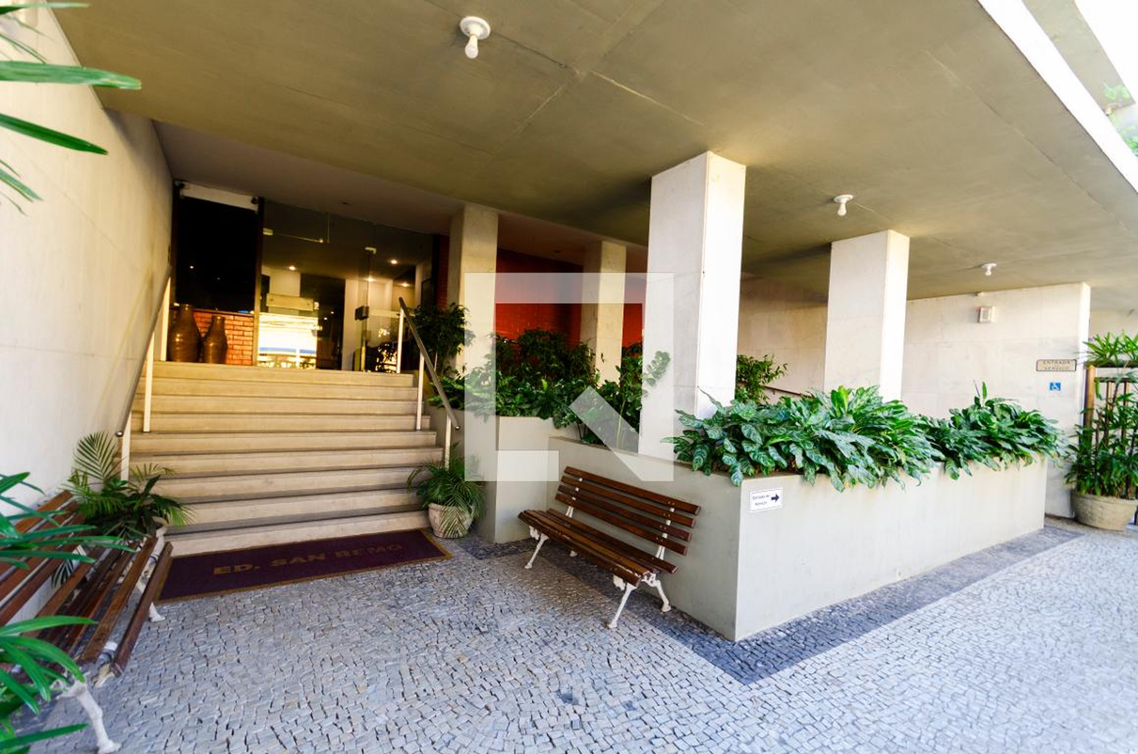 Hall de entrada - Edifício San Remo