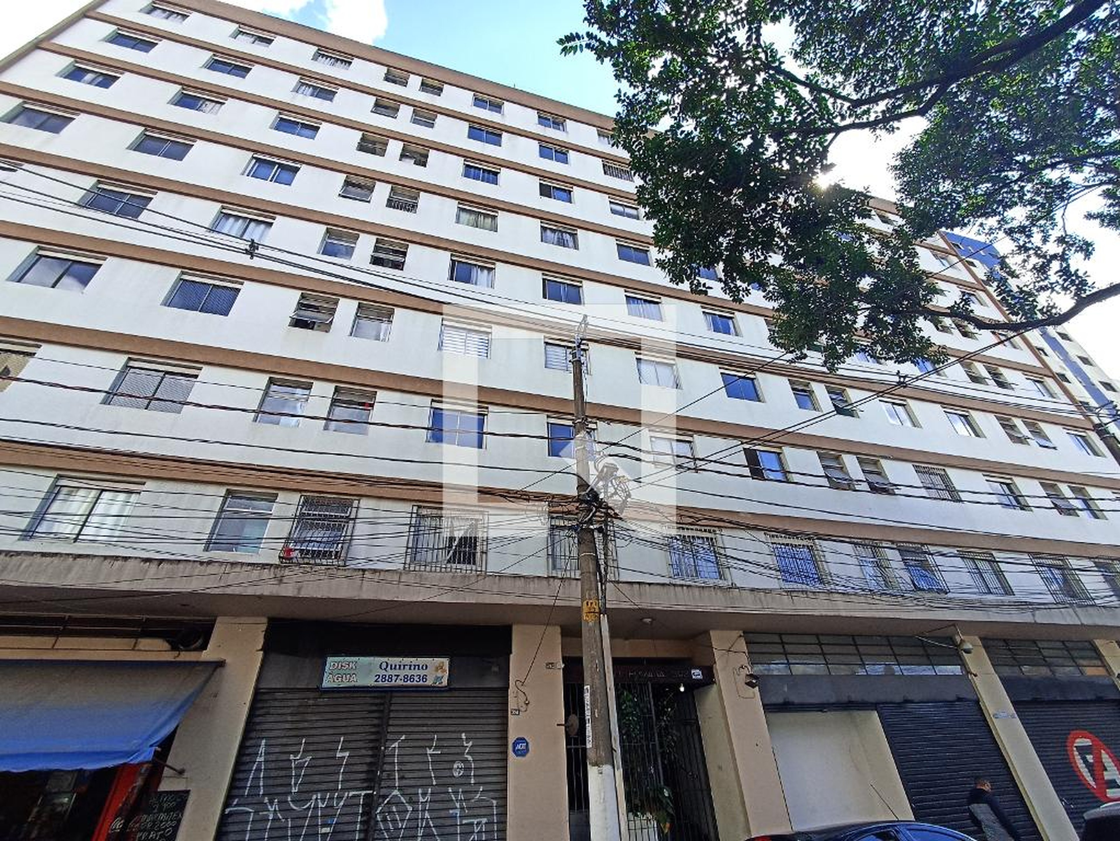 Fachada Condomínio em Rua Condessa de São Joaquim, 392