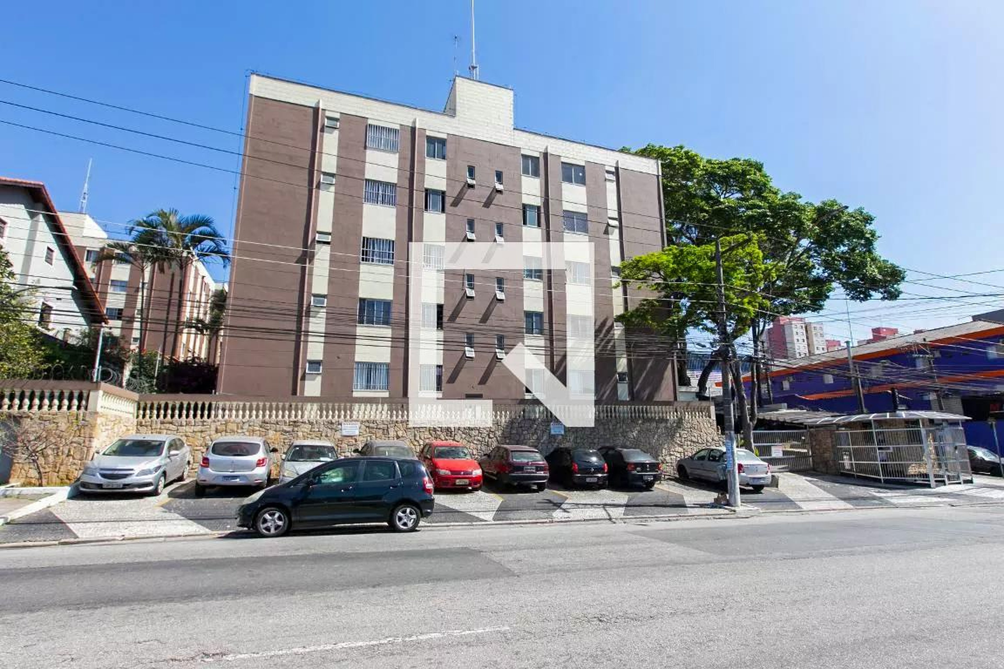 Fachada do Condomínio Condomínio Conjunto Habitacional Bosques de Itaquera