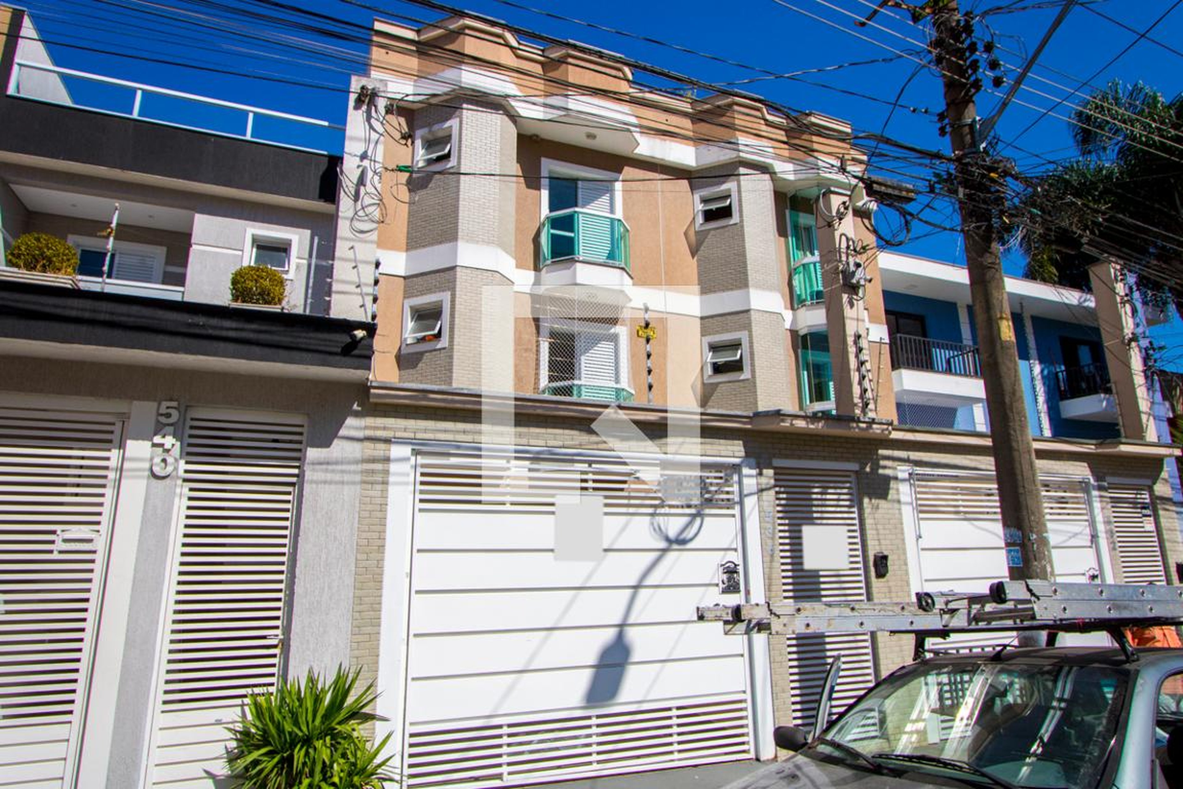 Fachada Condomínio em Rua Visconde de Mauá, 536