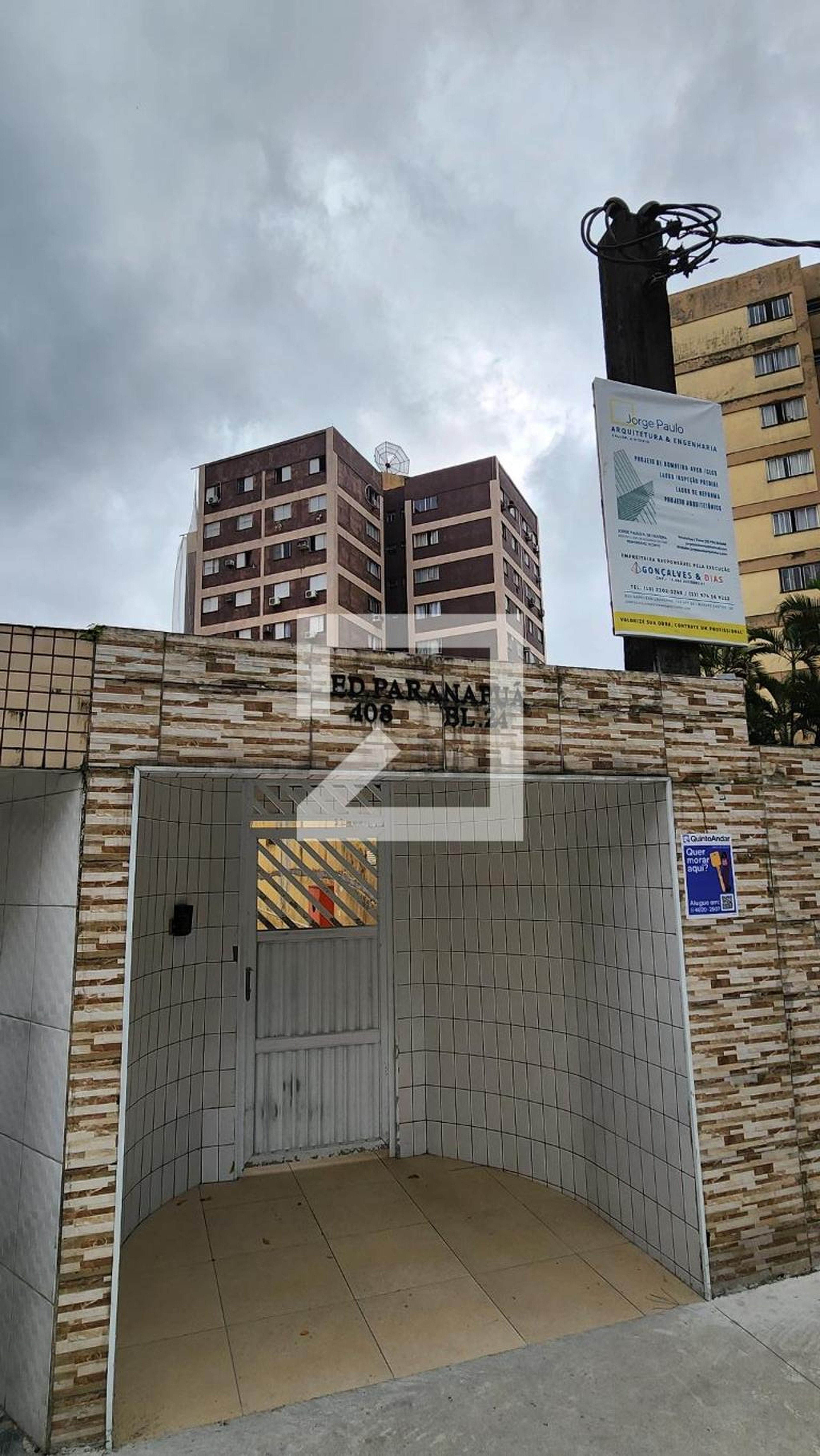 Fachada do Prédio Condomínio em Rua Flamínio Levy, 408