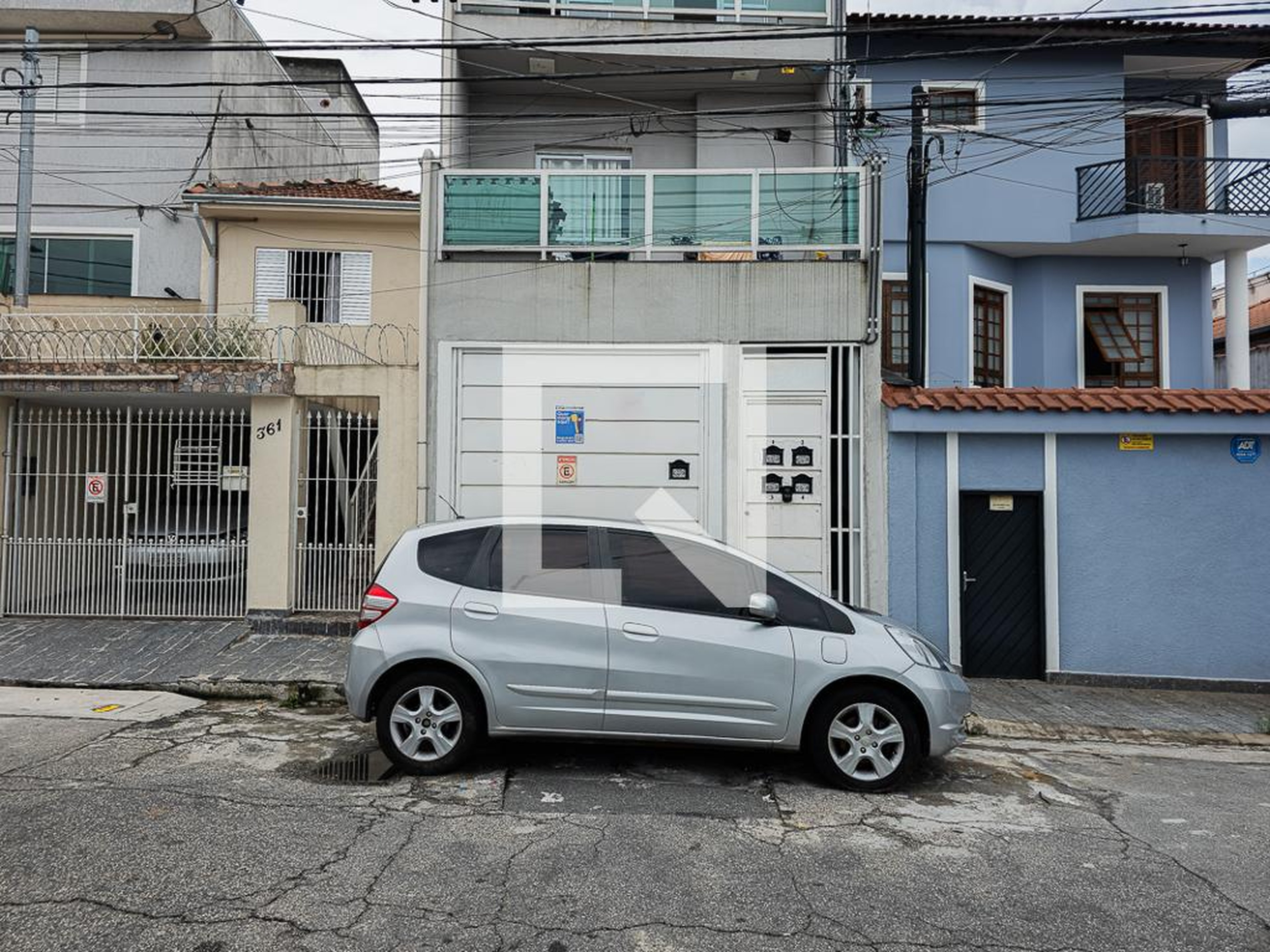 Fachada Condomínio em Rua Mata Redonda, 363