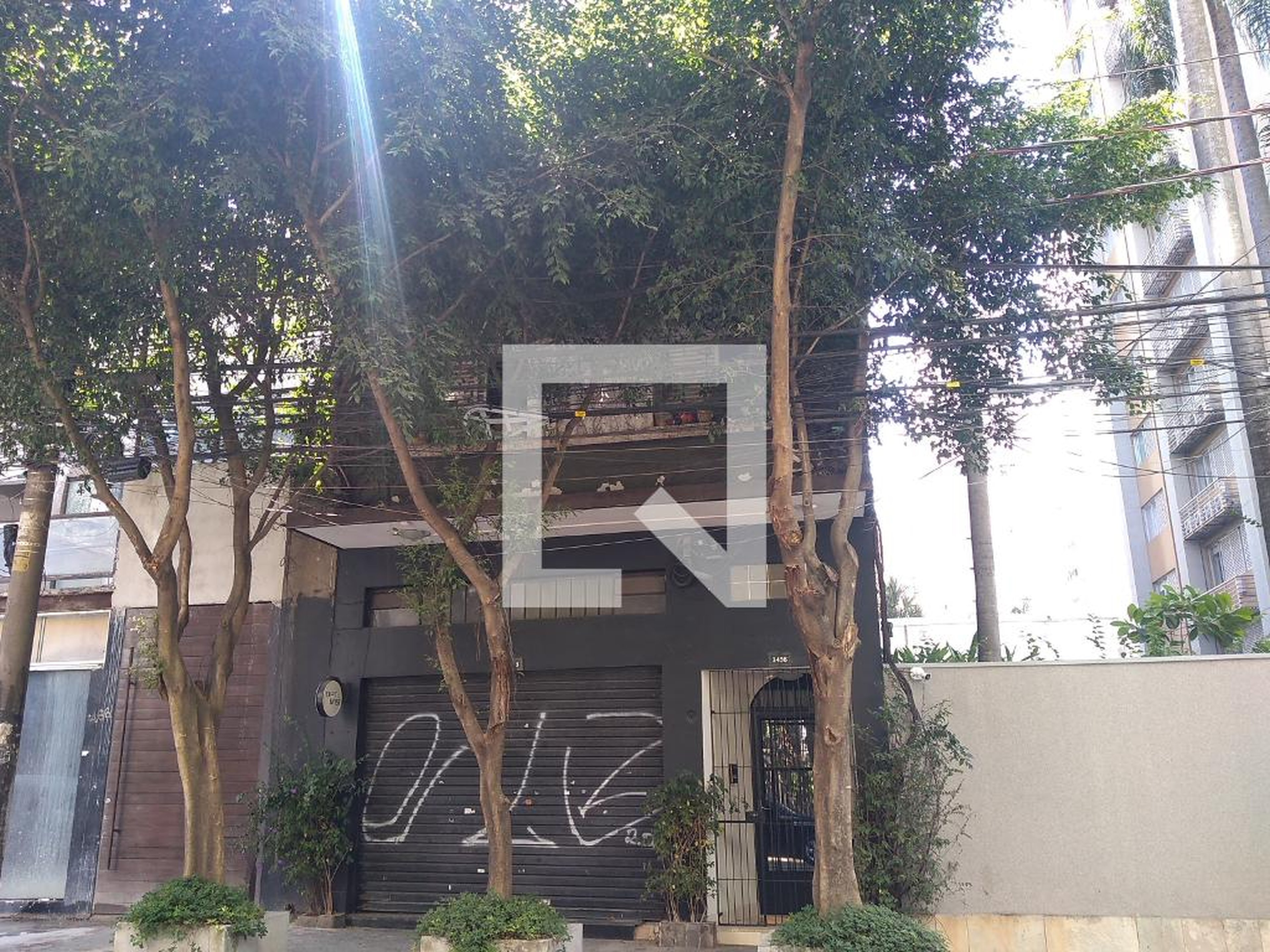 Fachada Condomínio em Alameda Itu, 1456