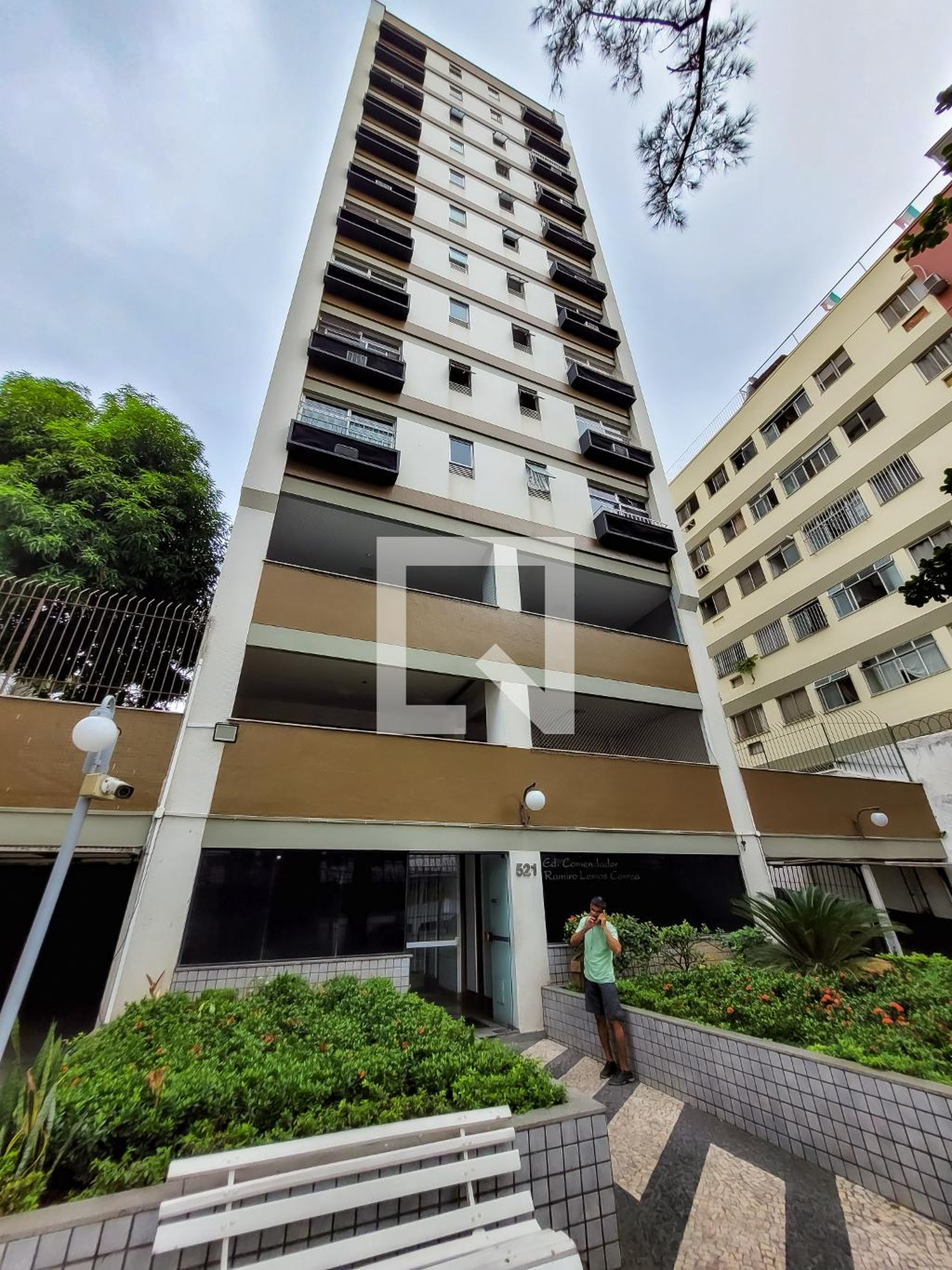 Fachada do Prédio Edifício Comendador Ramiro Lemos