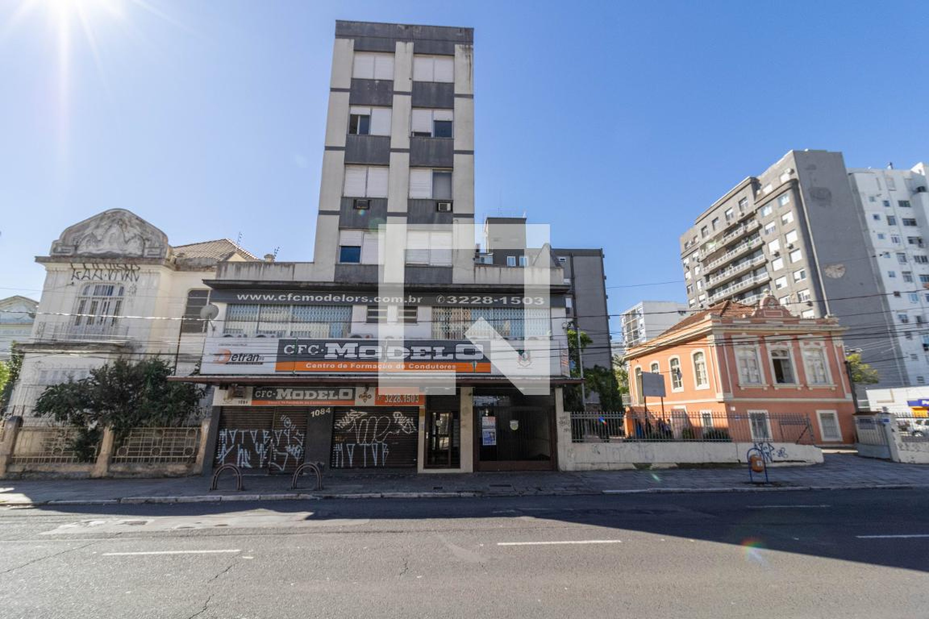 Fachada Condomínio em Avenida João Pessoa, 1086