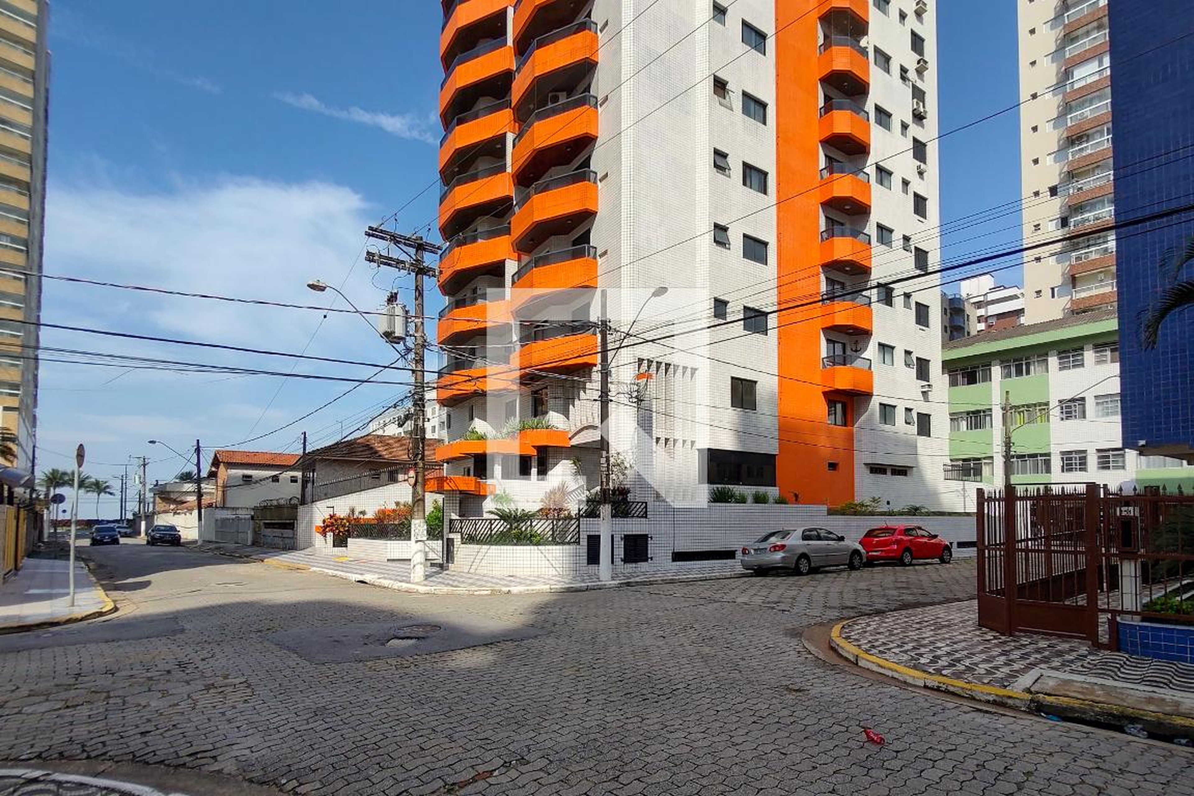 Fachada do Prédio Residencial Marina