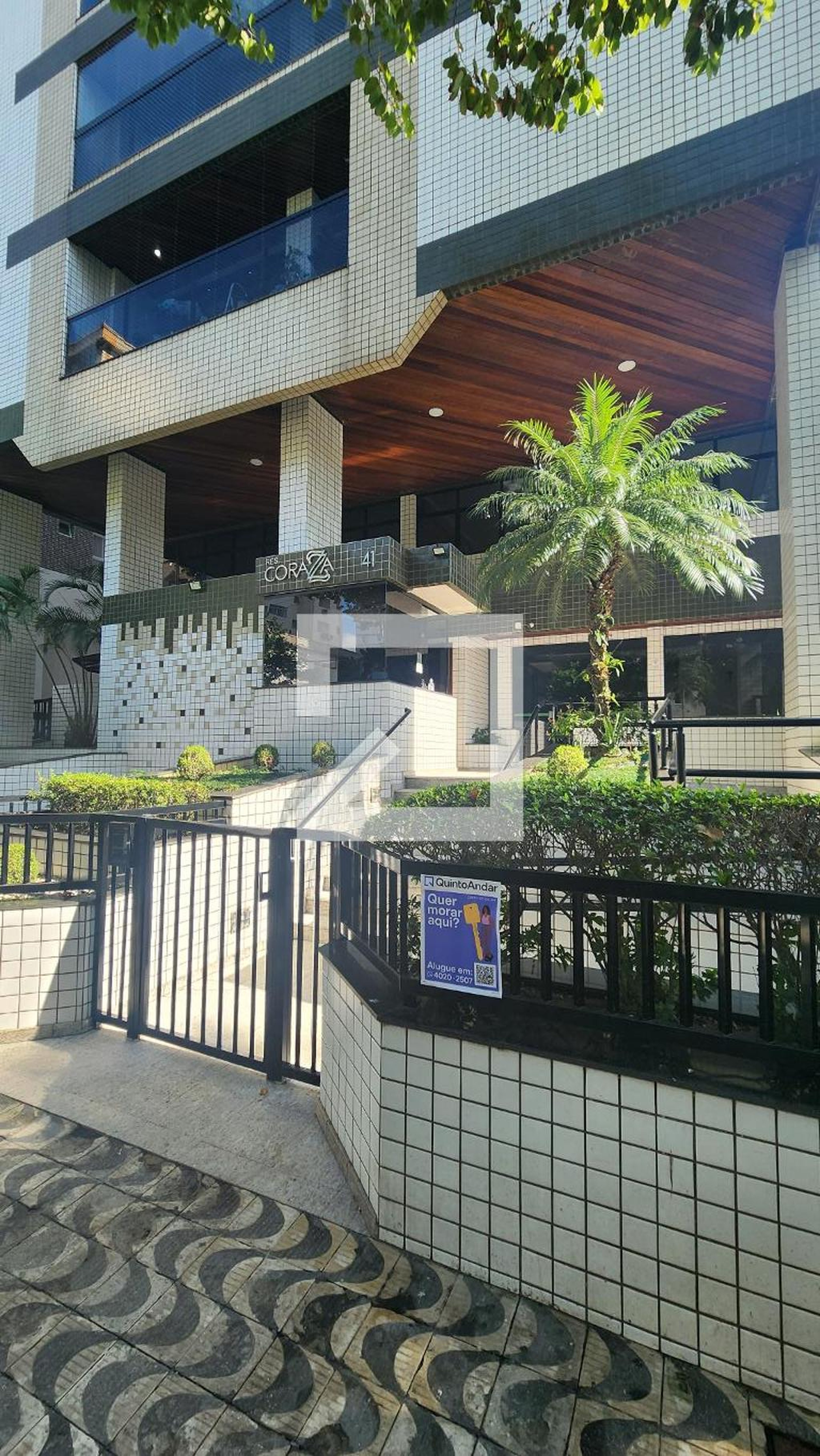 Fachada do Prédio Edifício Residencial Corazza