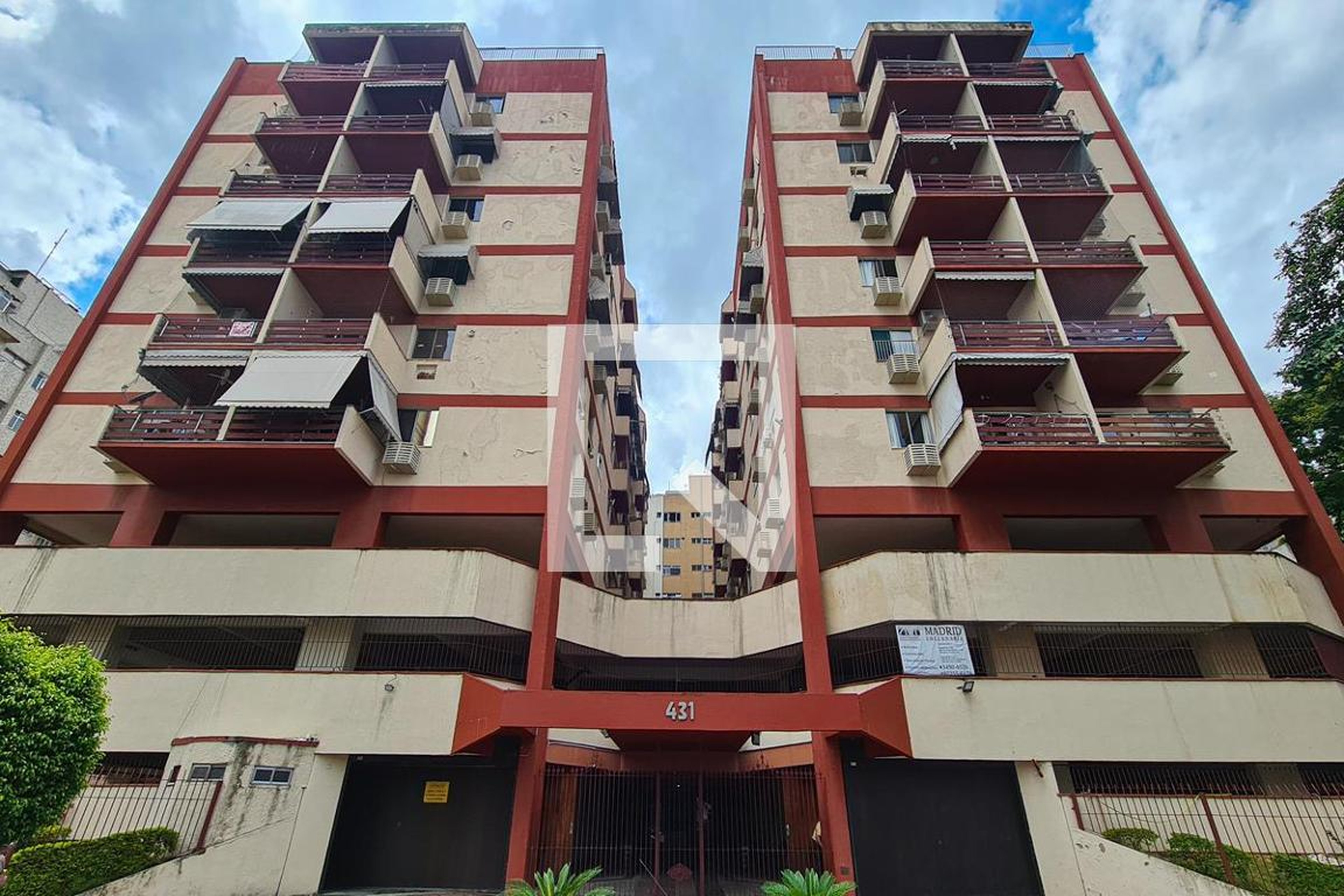 Fachada do Condomínio Condomínio ado Aquidabã