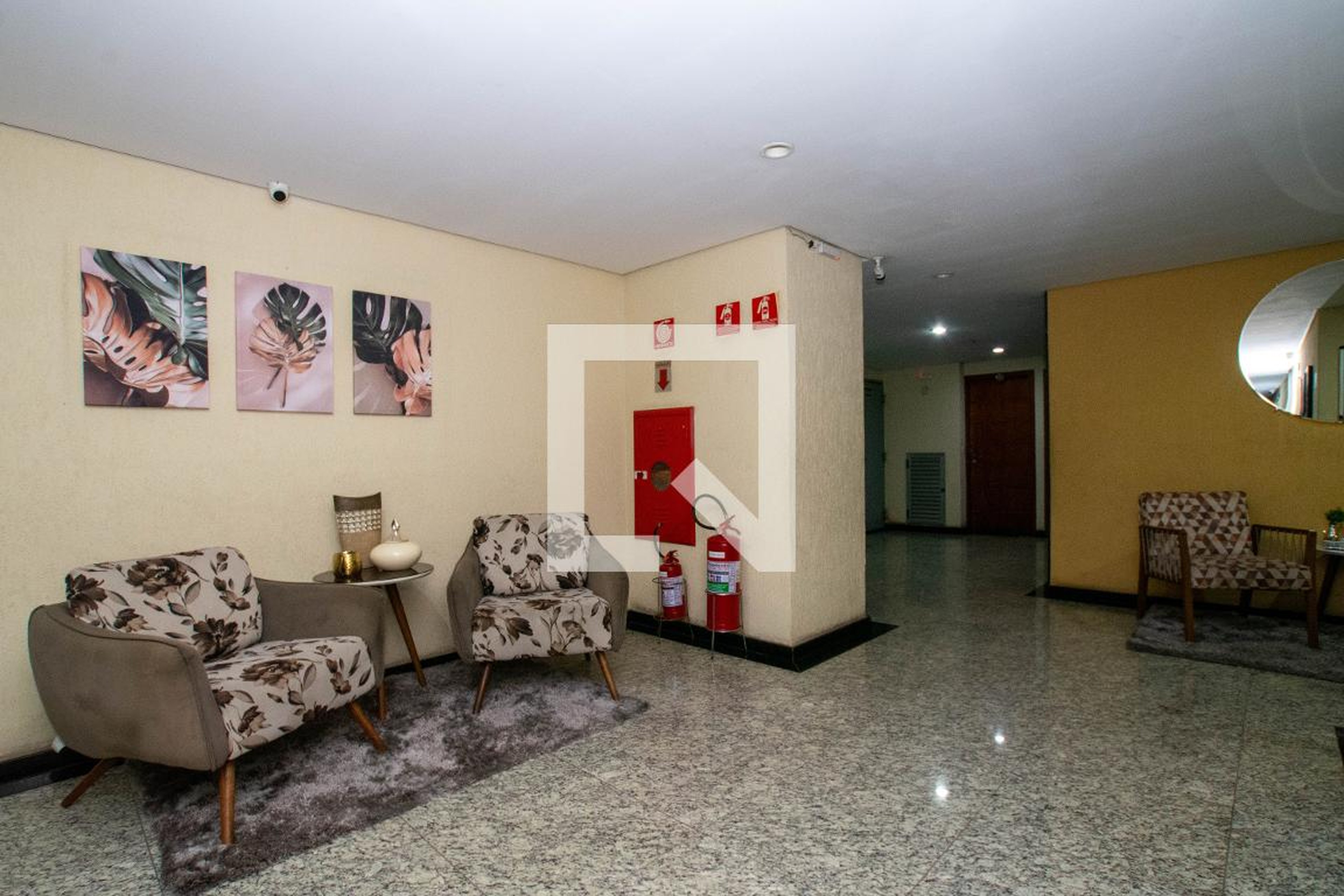 Hall social Condomínio em Rua Anapurus, 70