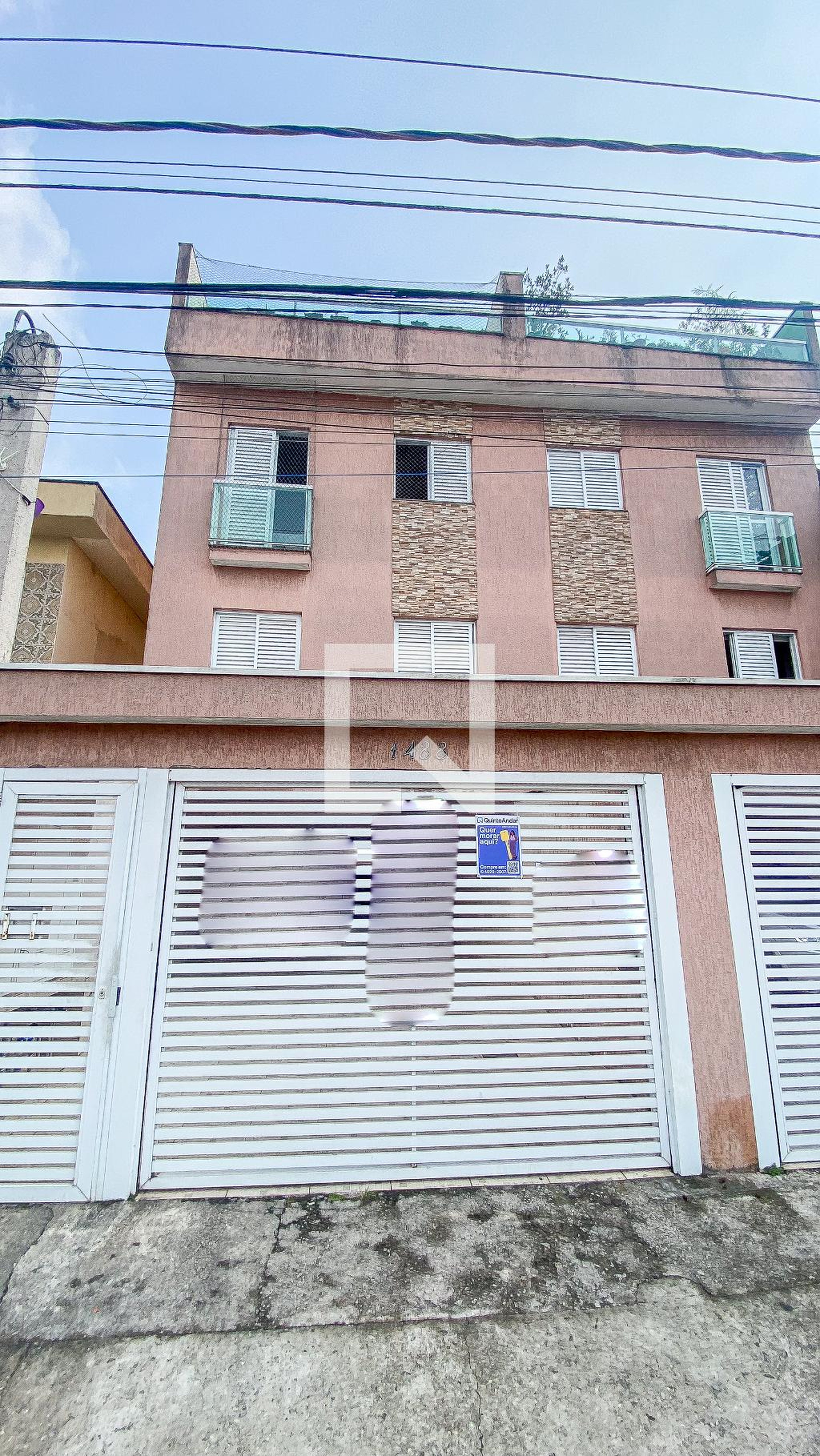 Fachada Condomínio em Rua das Hortências, 1488