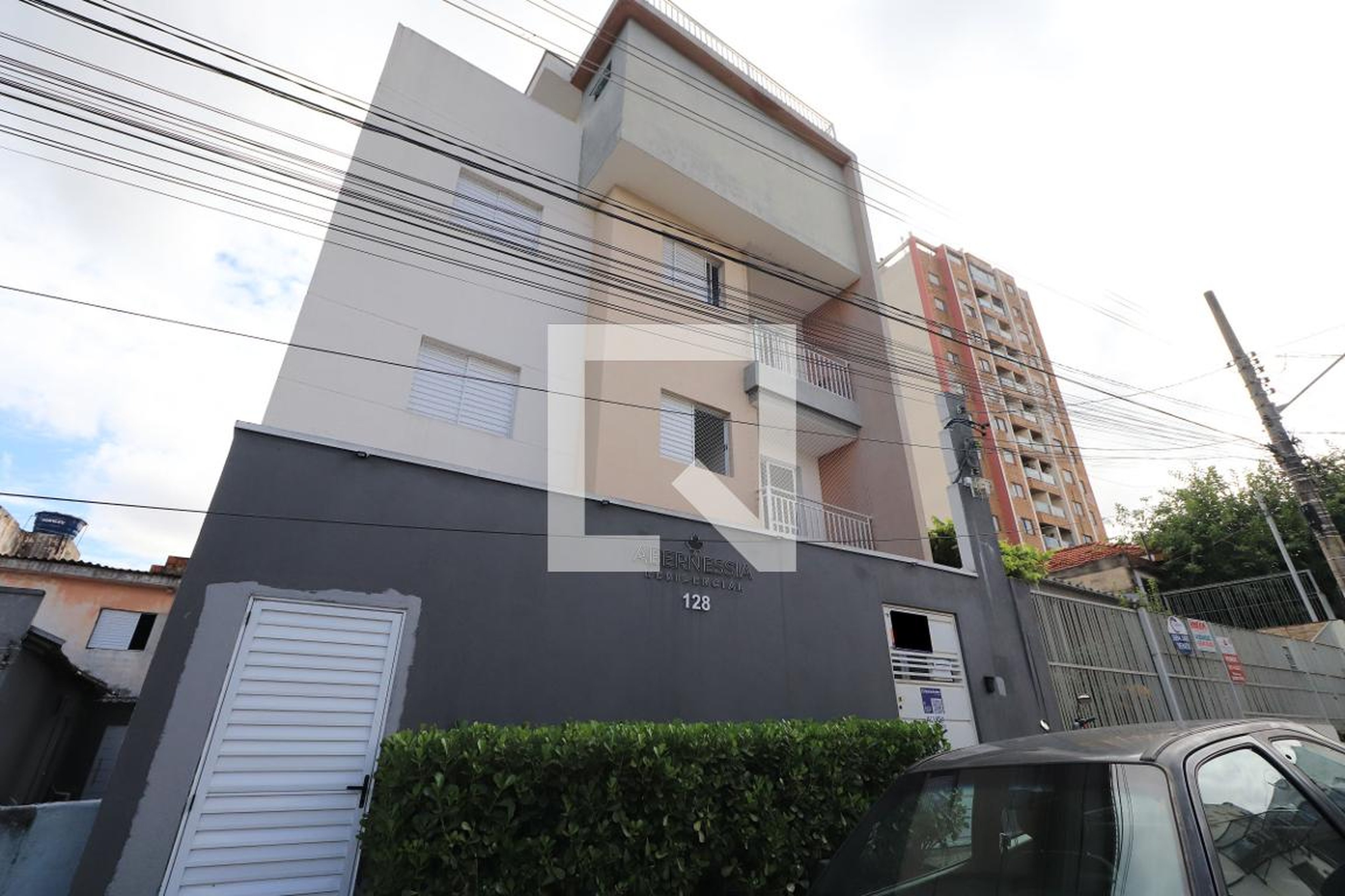 Fachada Condomínio Abernéssia Residencial