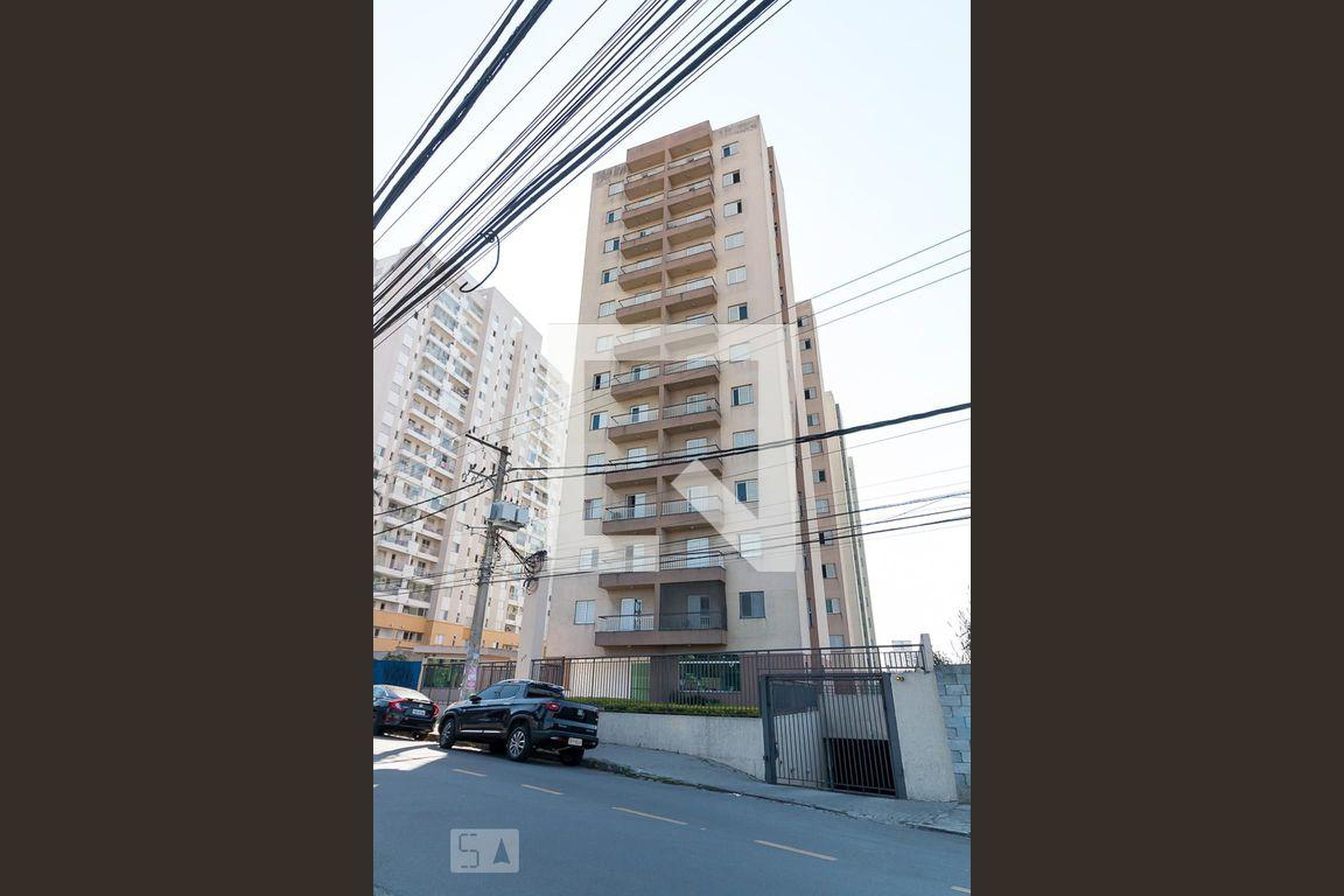 Fachada do Condomínio Residencial Canadá