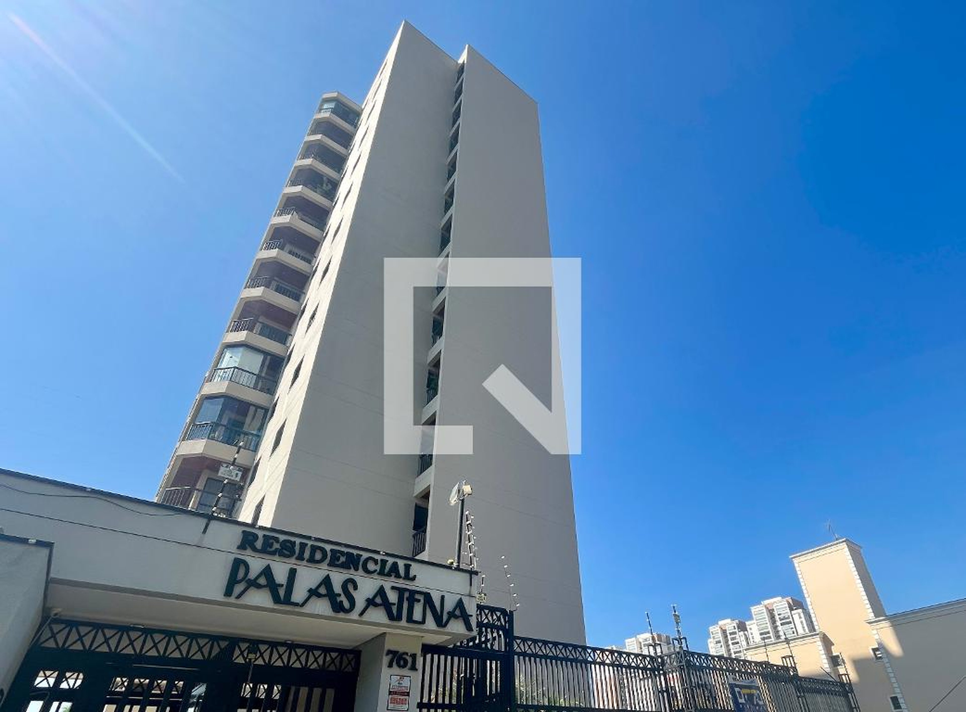 Fachada do Condomínio Residencial Palas Atenas