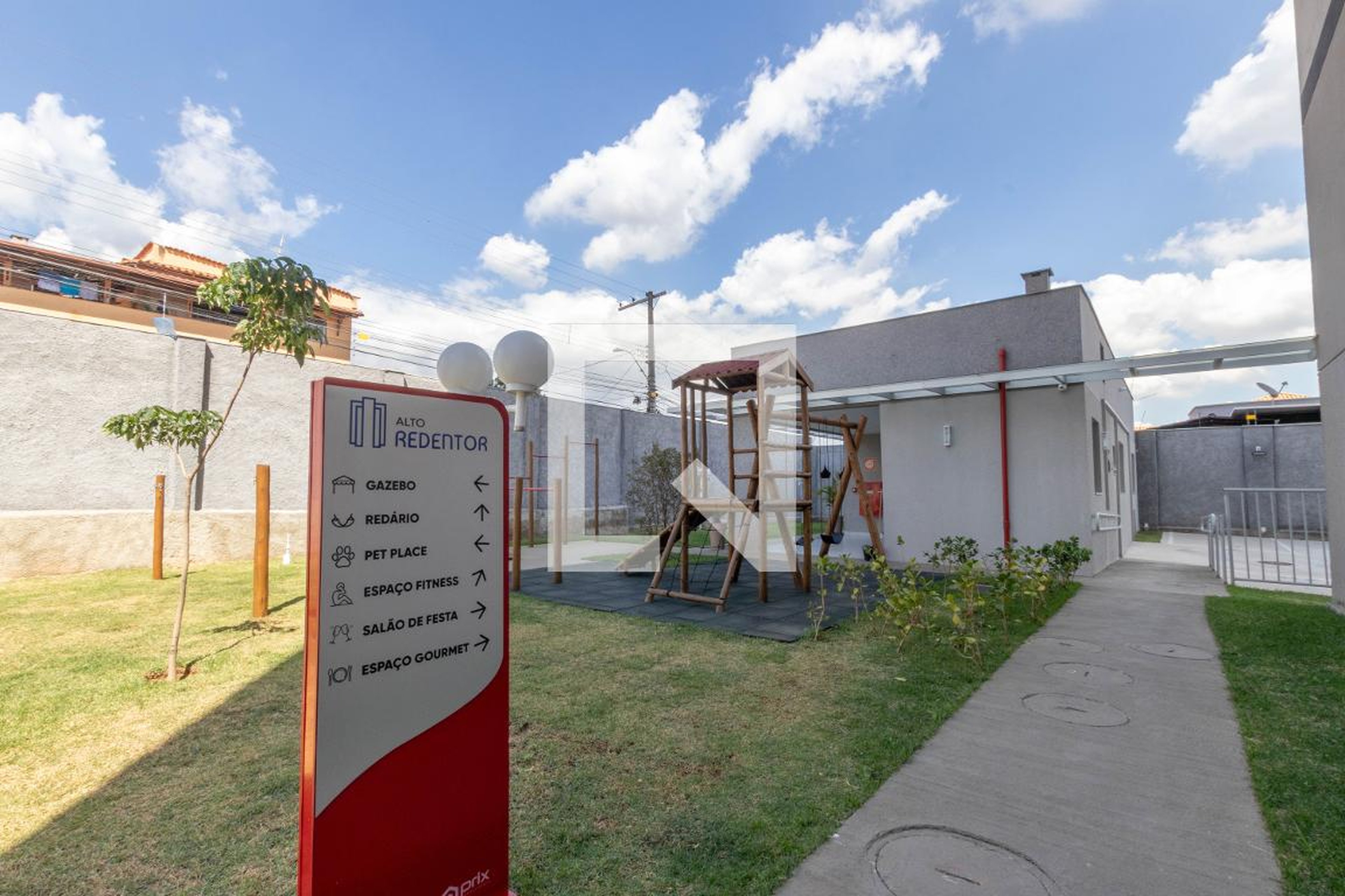 Área externa - Alto Redentor