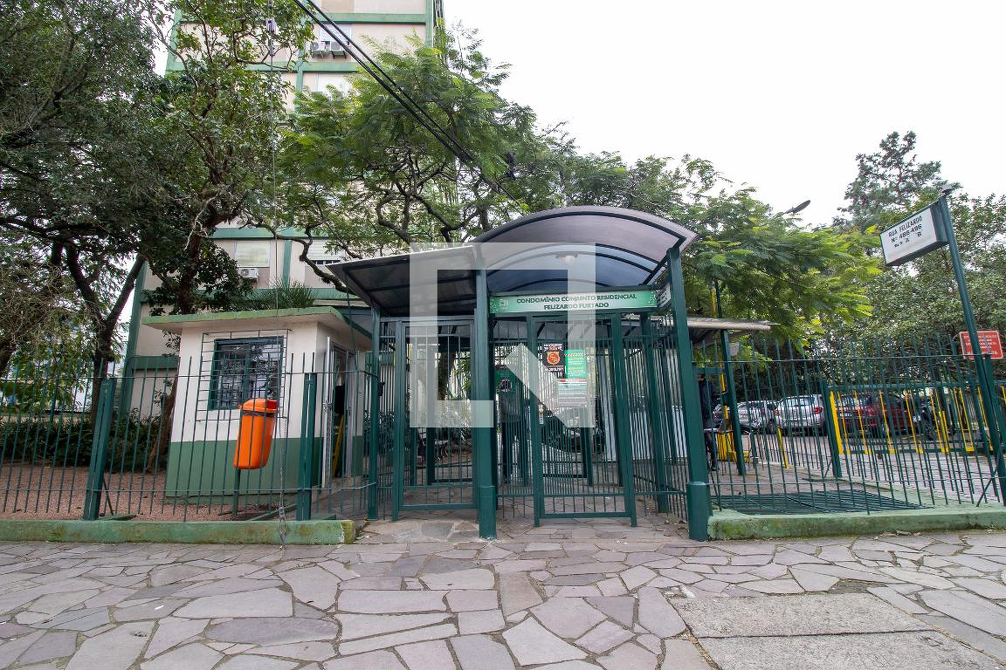 Fachada Condomínio Conjunto Residencial Felizardo Furtado