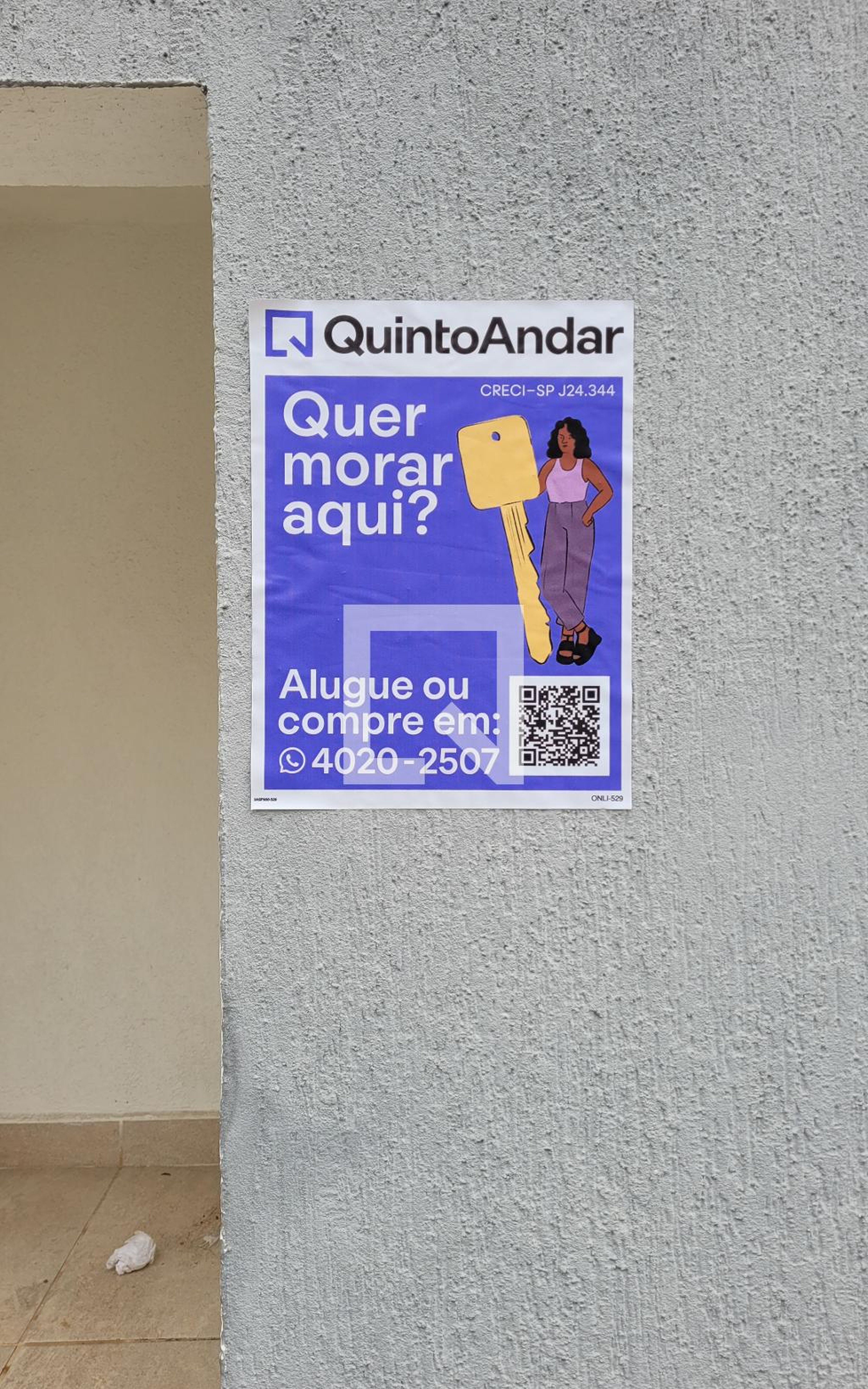 Fachada Condomínio em Rua Professor Vagner, 62