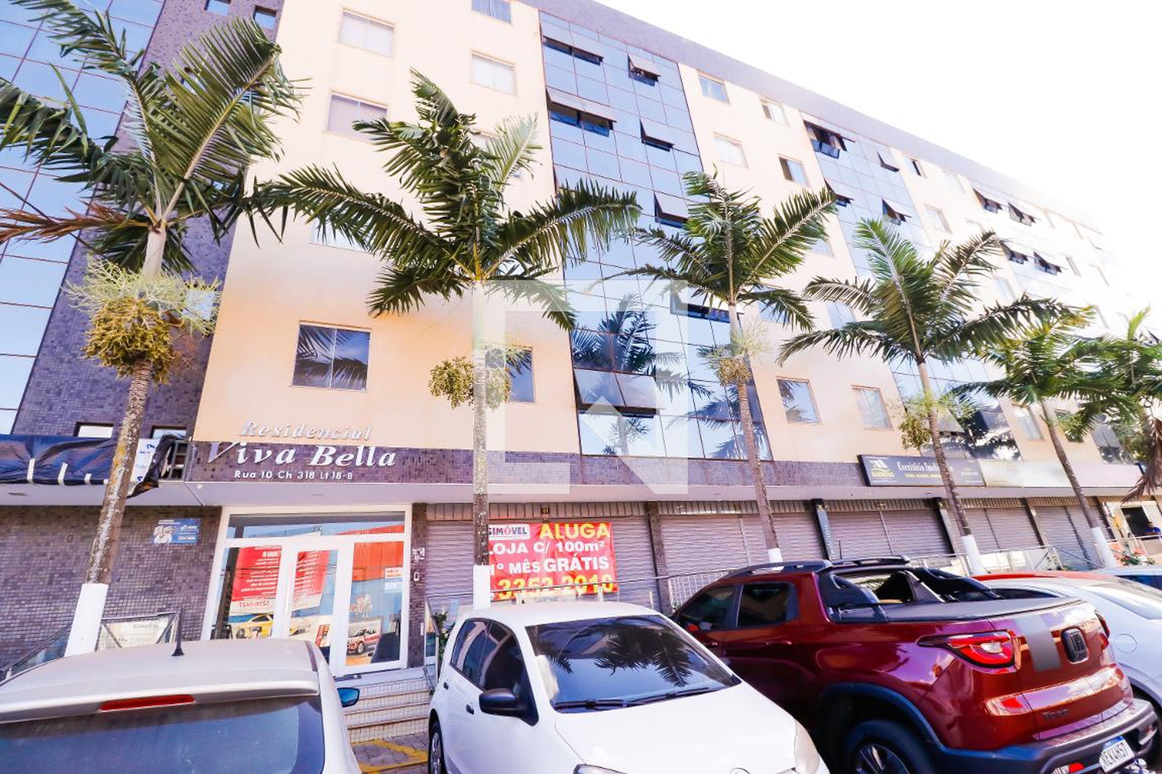 Fachada Condomínio em VILA TELEBRASÍLIA RUA 10 LT 18, s/n