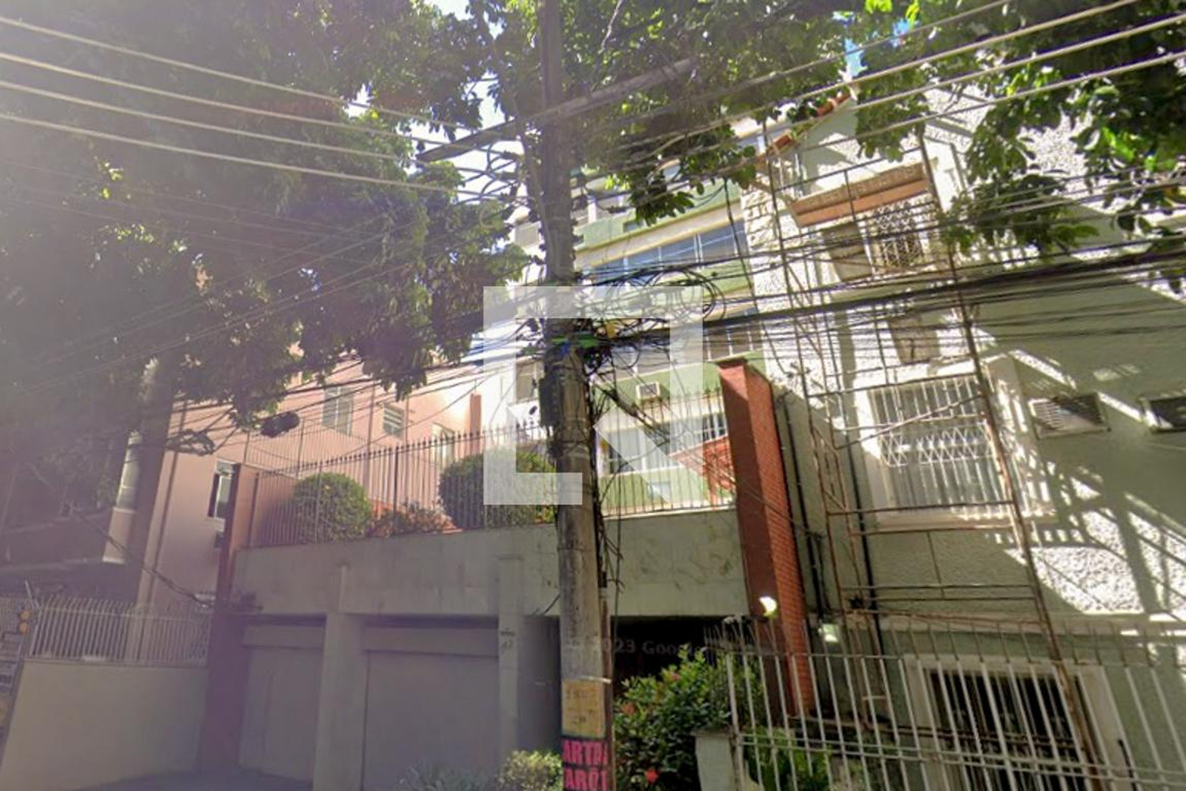 Fachada Condomínio em Rua Afonso Pena, 53