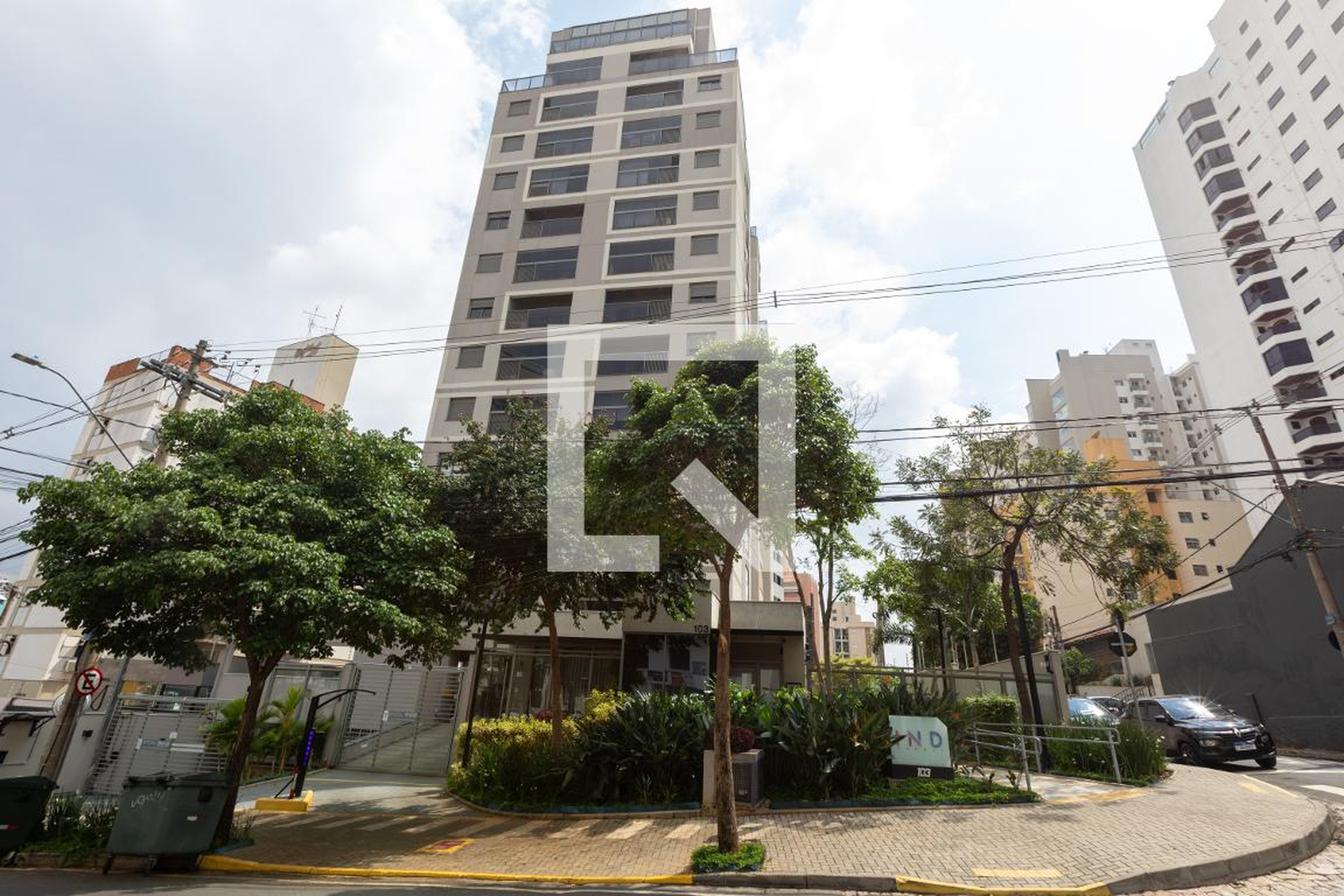 Fachada do Prédio Condomínio IND Cambuí