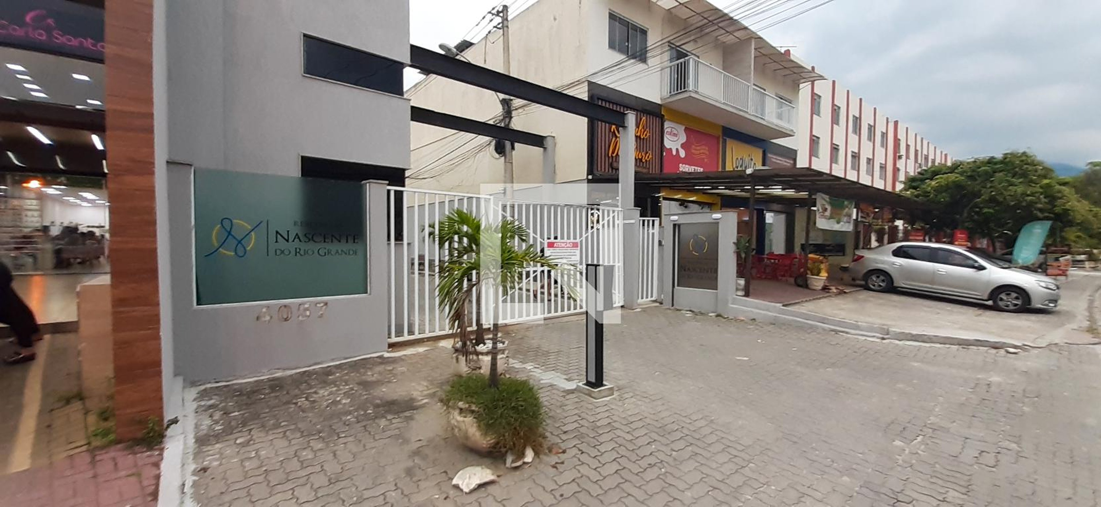 Fachada do Condomínio Residencial Nascente do Rio Grande