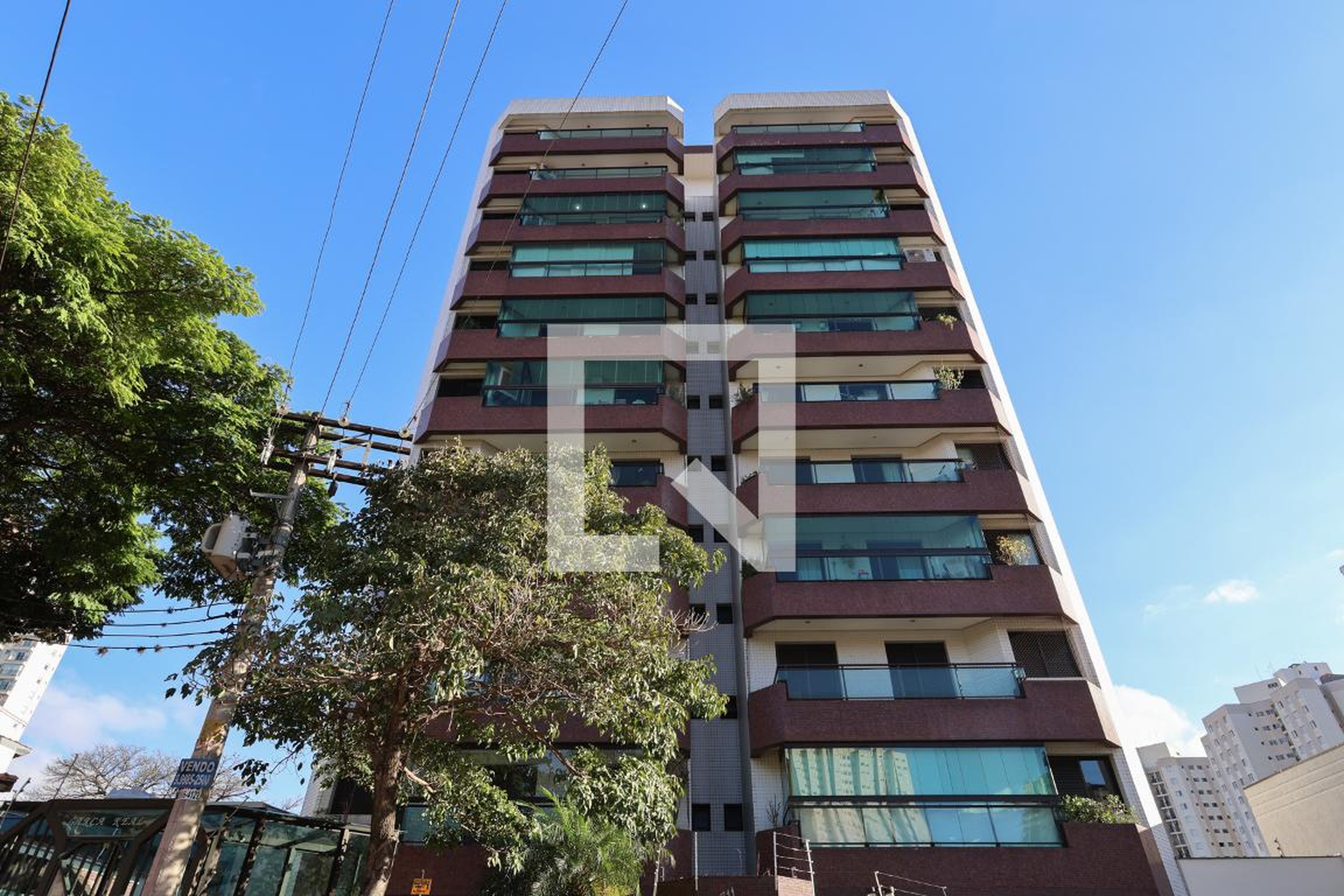 Fachada do prédio Edifício Garça Real