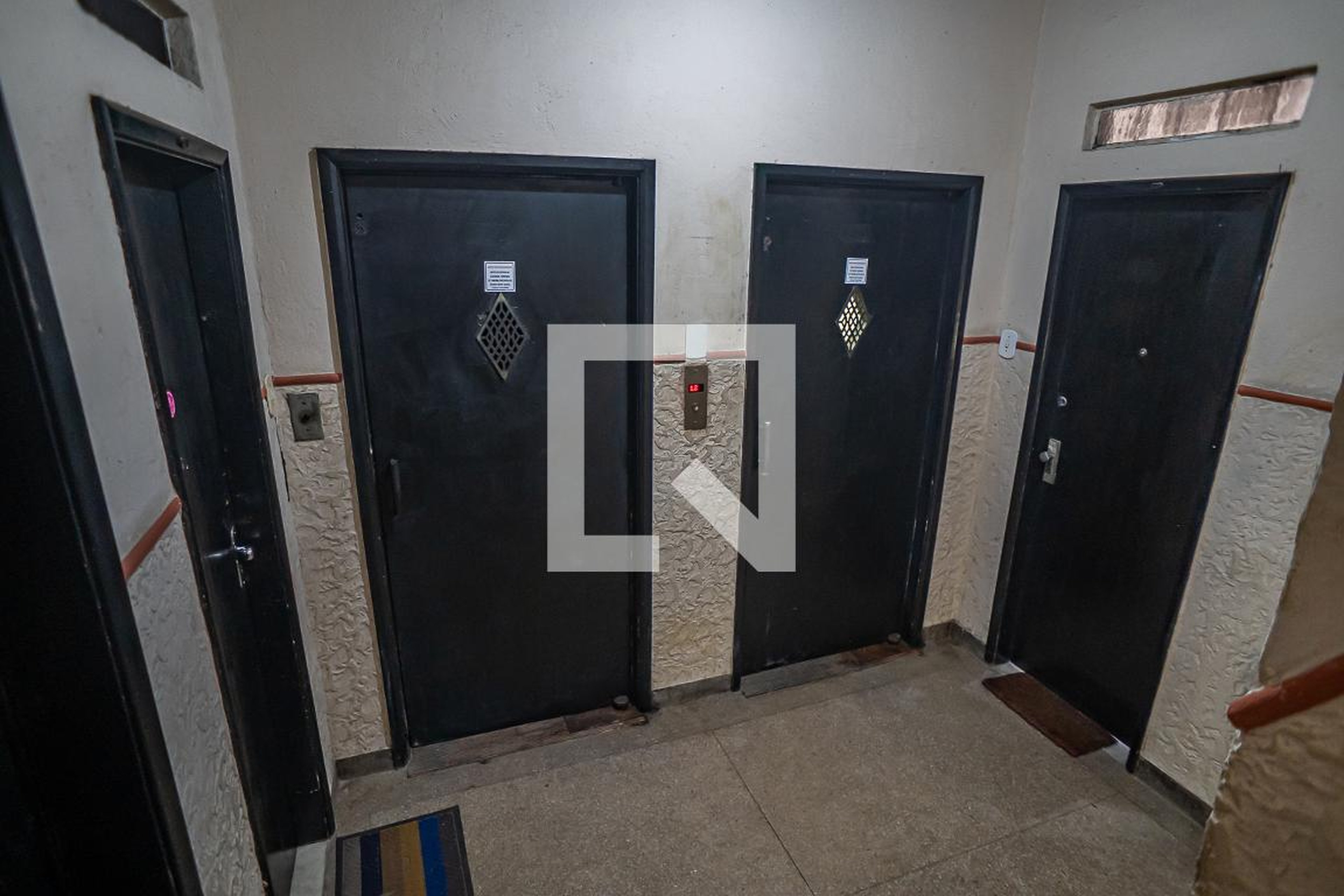 Hall social - Edifício Marcílio Dias