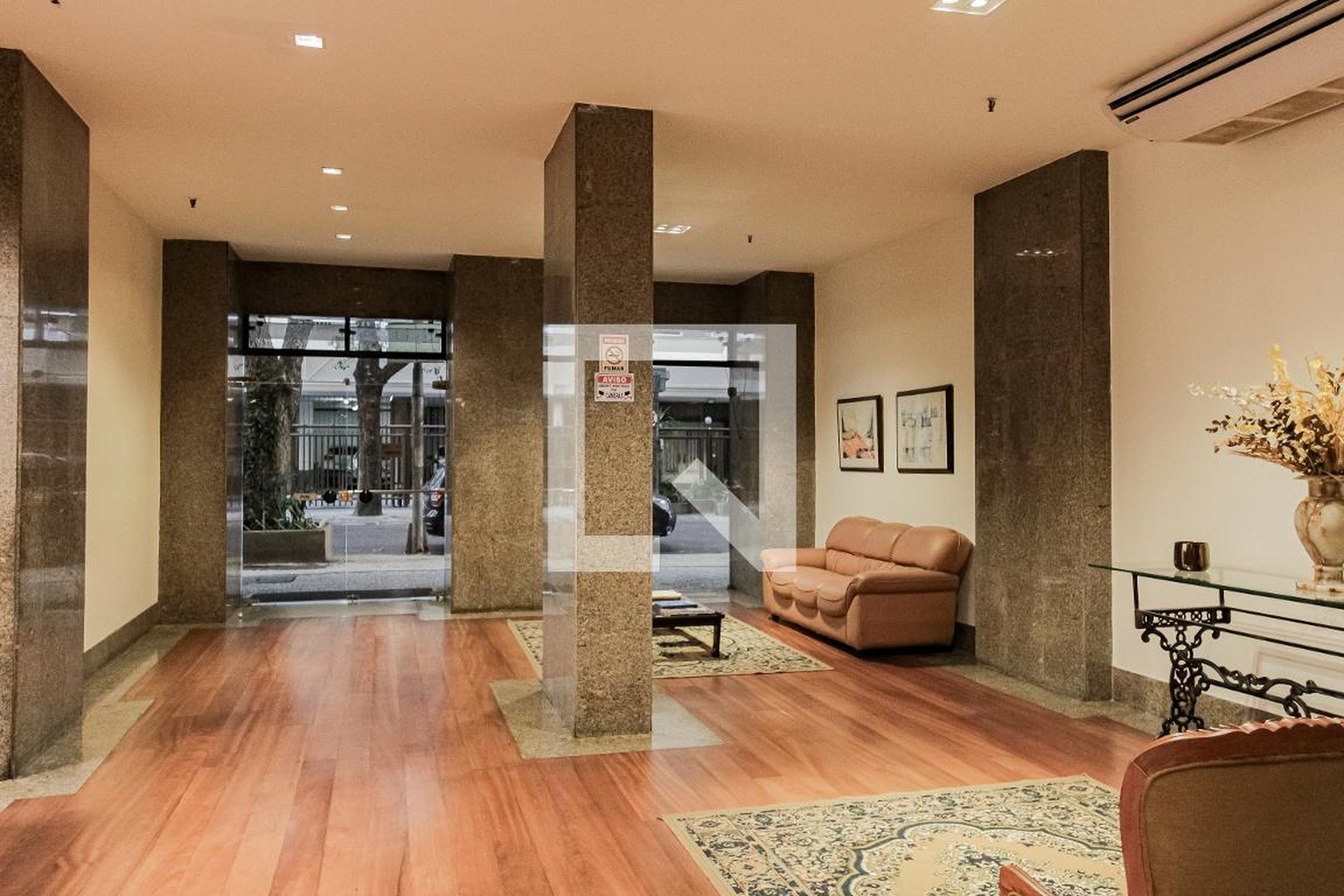 Hall de entrada - Edifício Copacabana Flat Hotel Residência