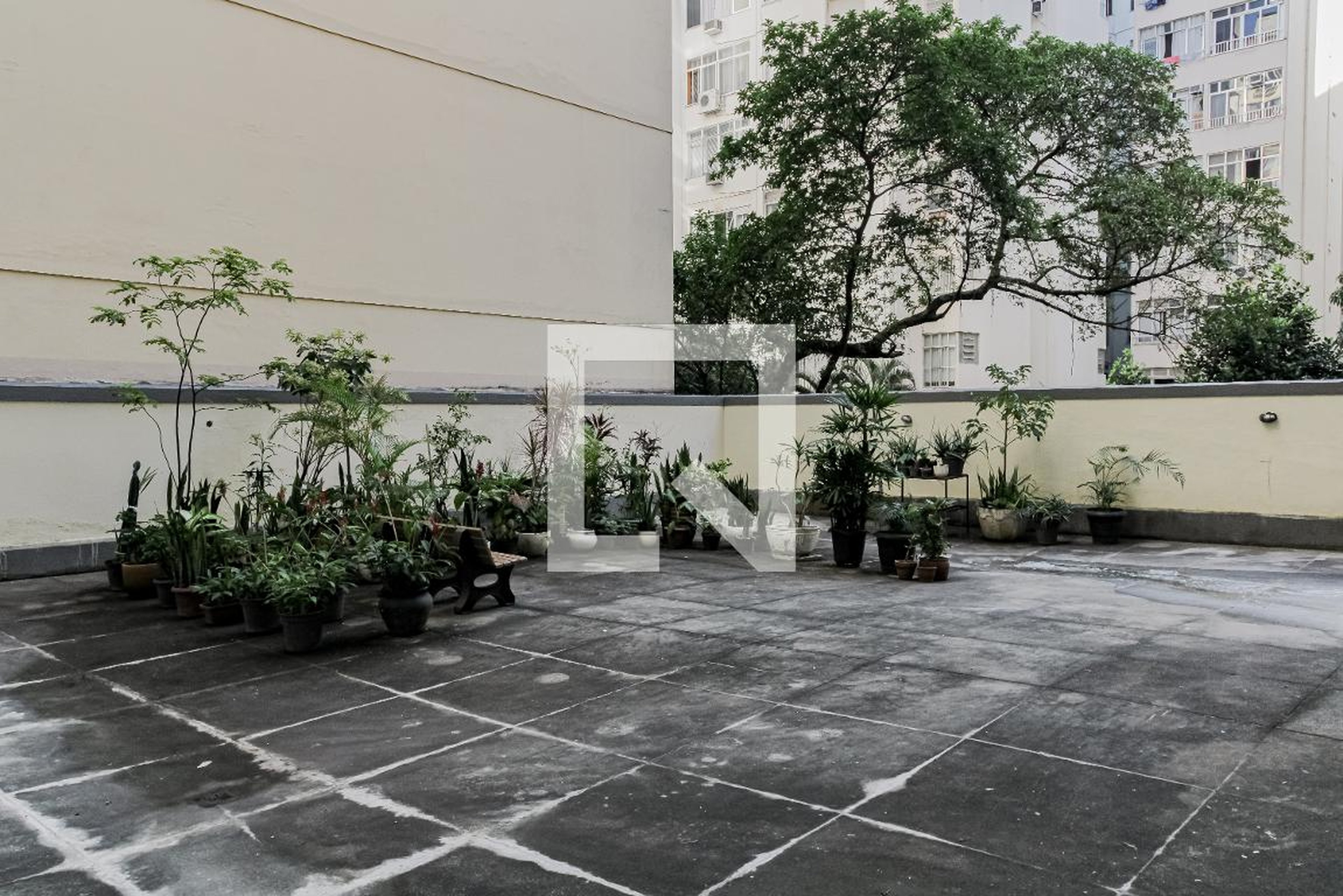 Área comum - Edifício Copacabana Flat Hotel Residência