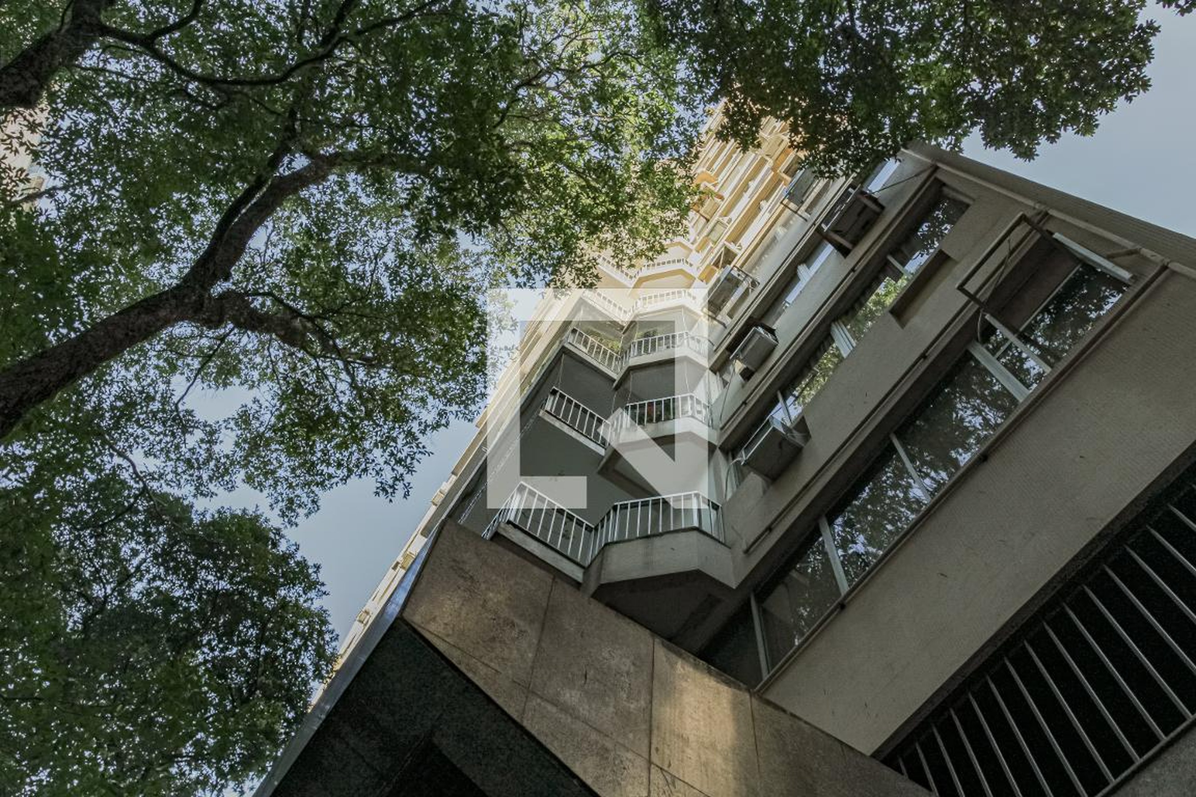 Fachada do Prédio Edifício Copacabana Flat Hotel Residência