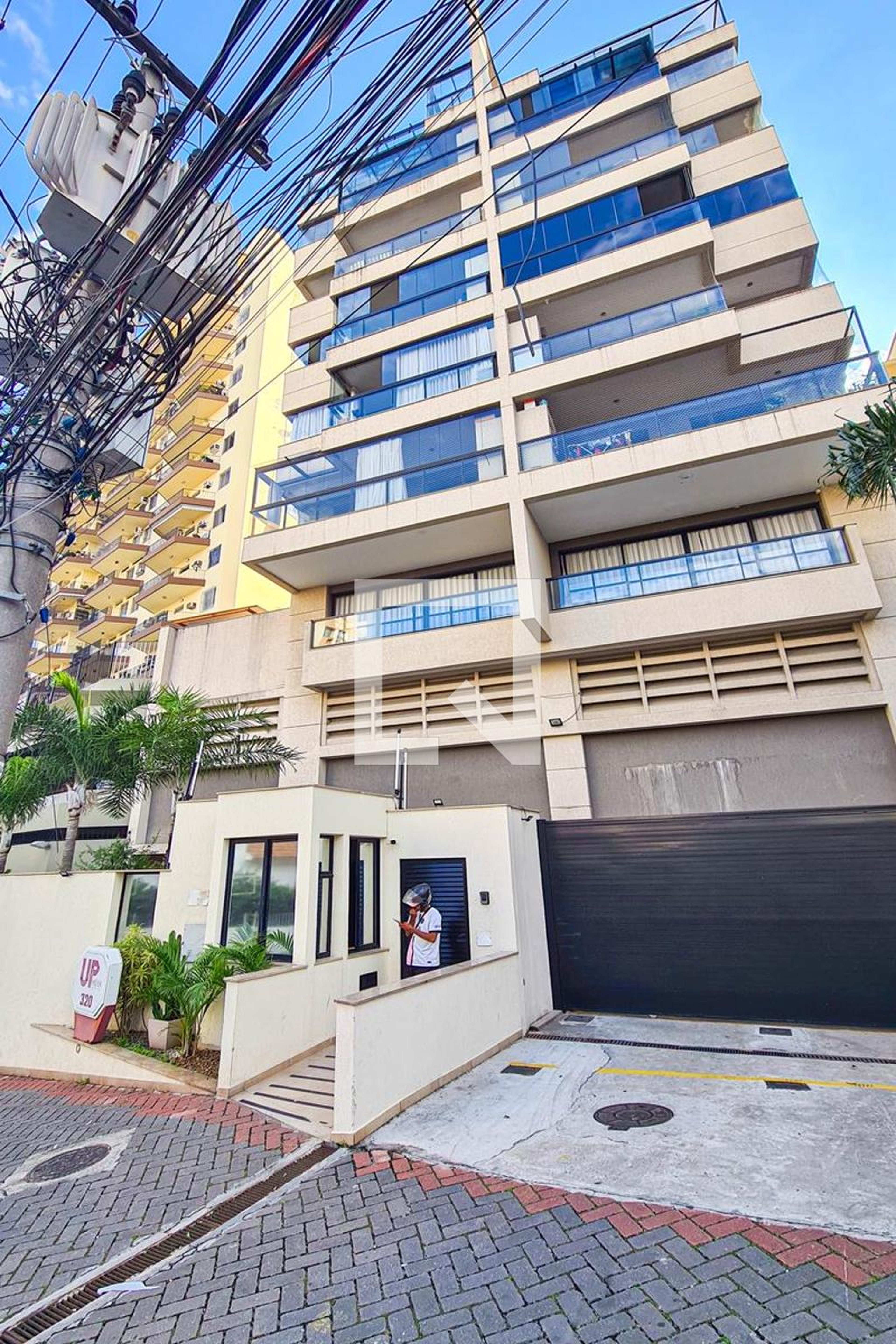 Fachada do Condomínio Condomínio Up Meier Residencial Clube