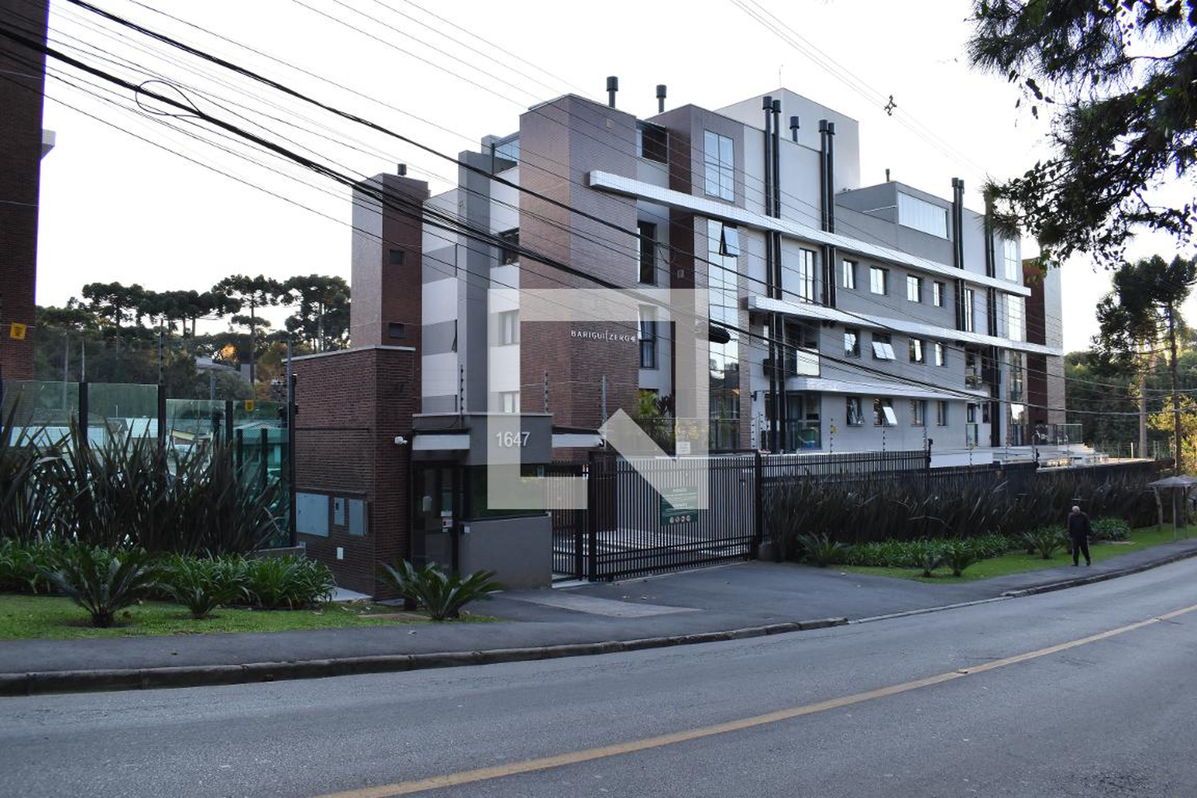 Fachada do condomínio Residencial Barigui