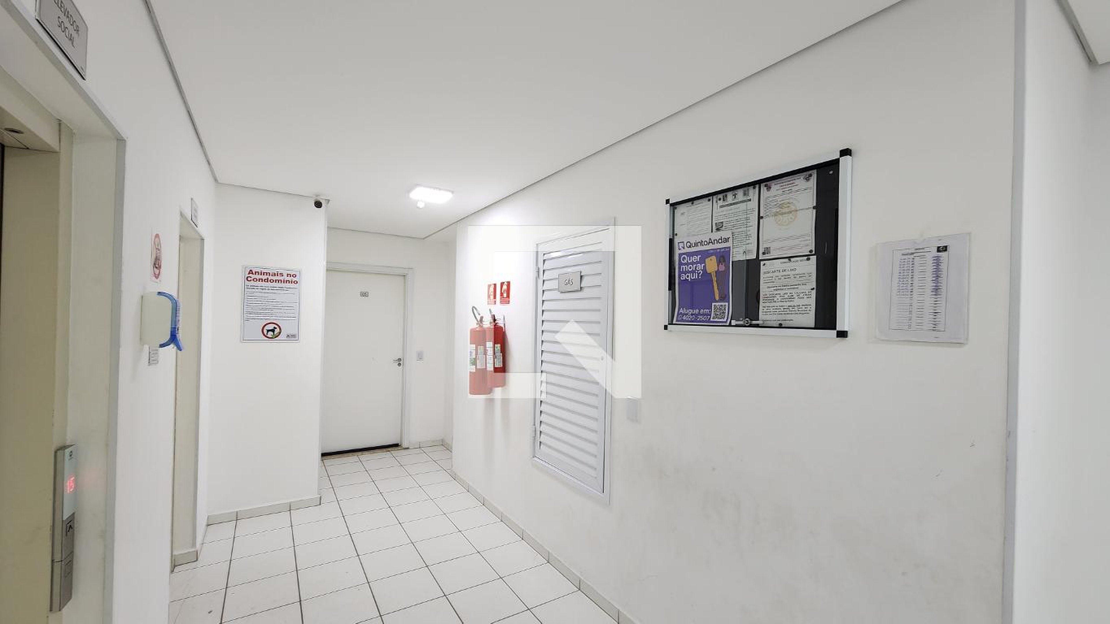 Hall social - Residencial Topázio