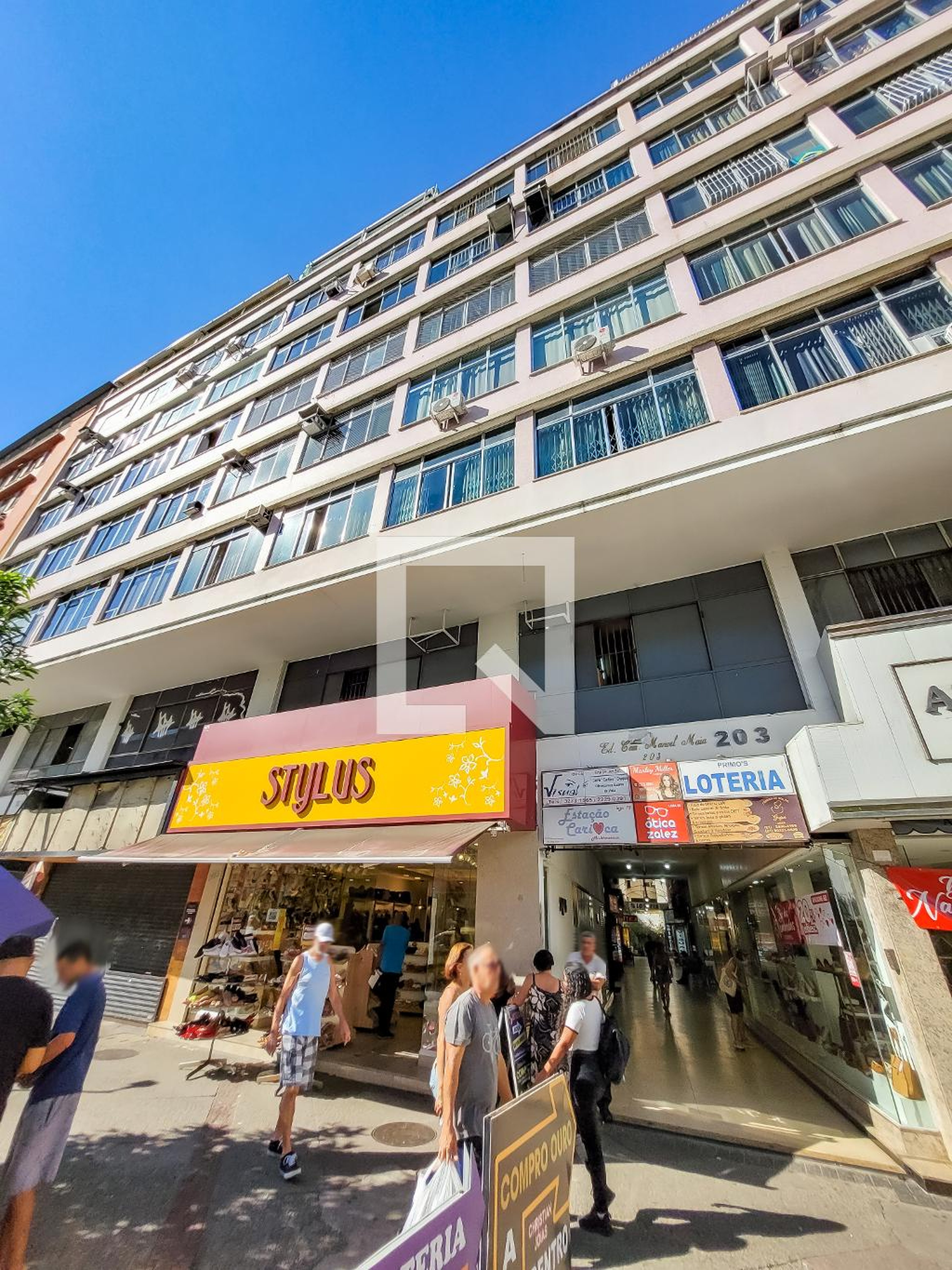 Fachada do Prédio Edifício Manoel Maia