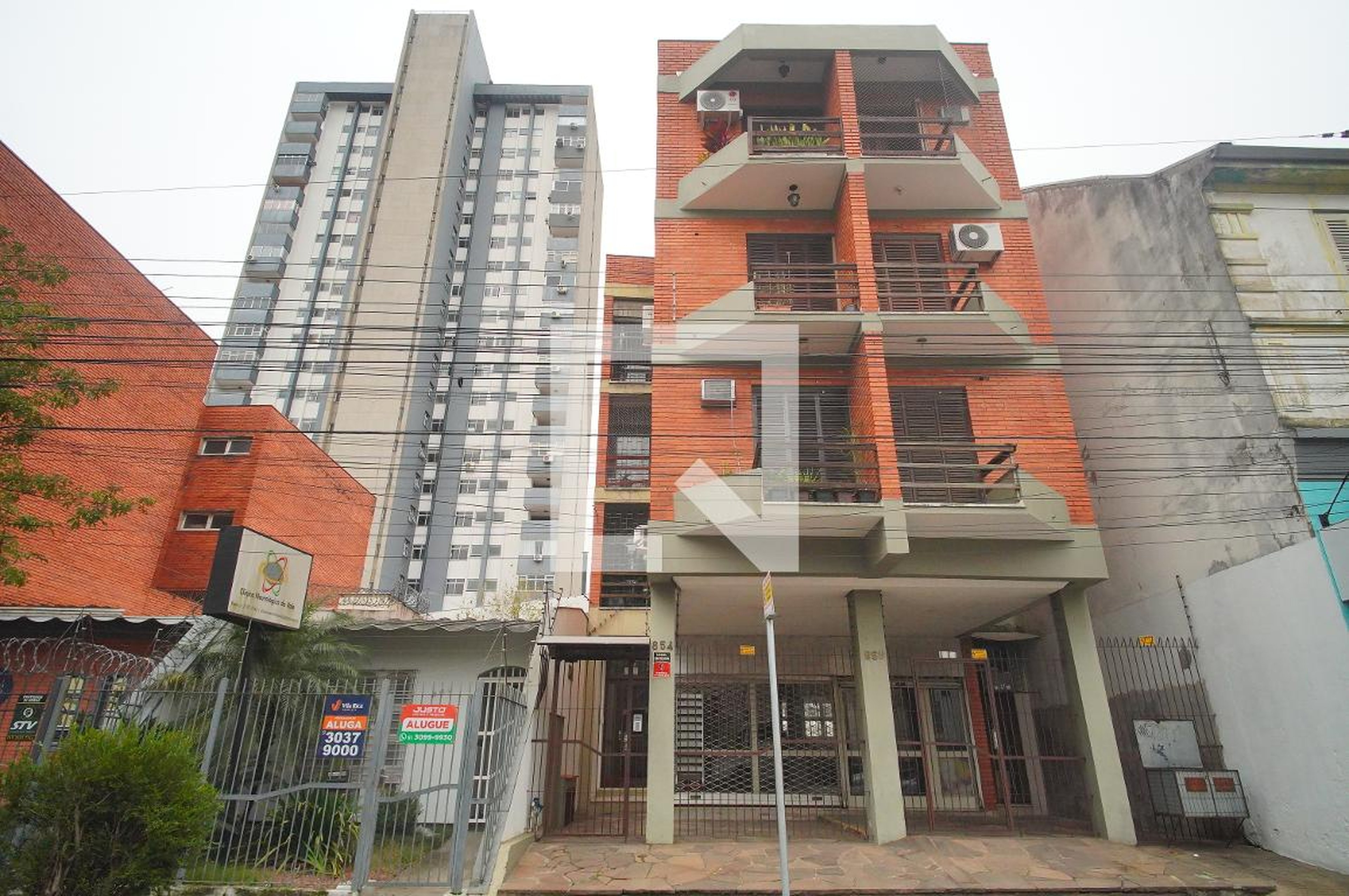 Fachada Condomínio em Rua Marquês do Herval, 854