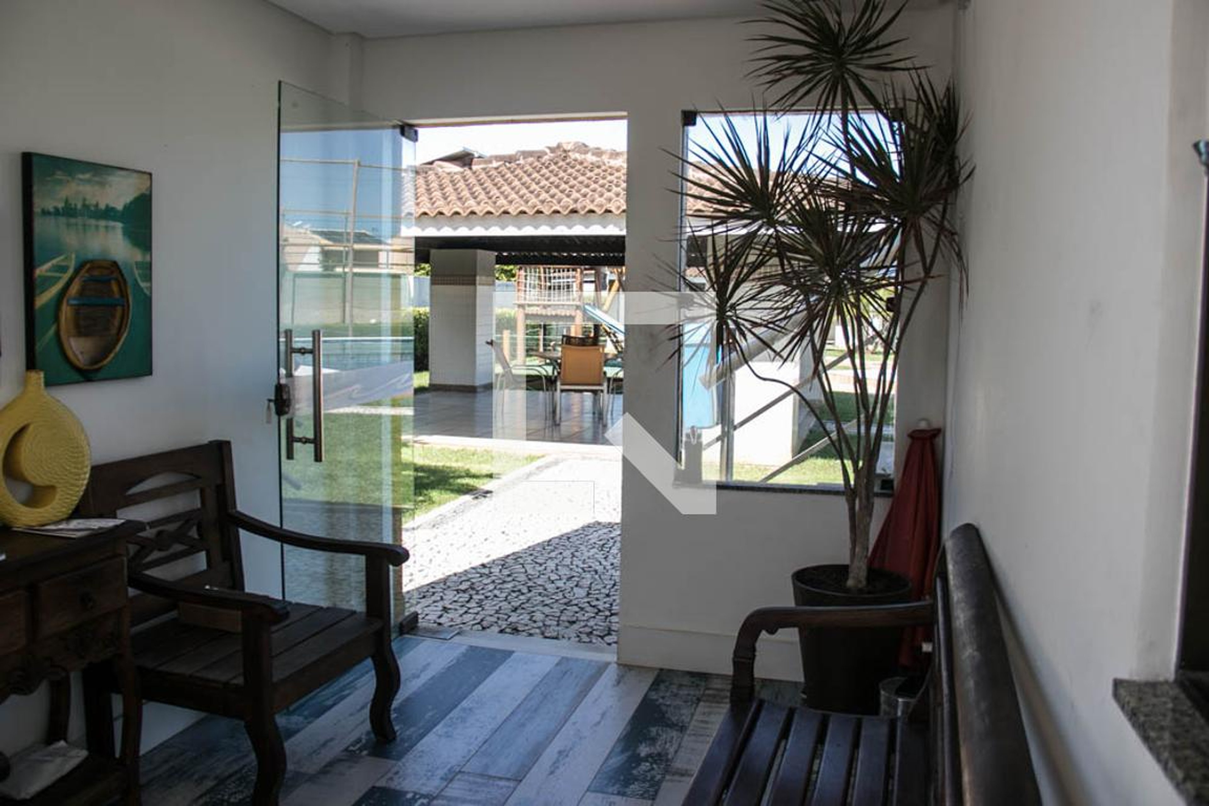 Hall de entrada Condomínio Sol do Flamengo