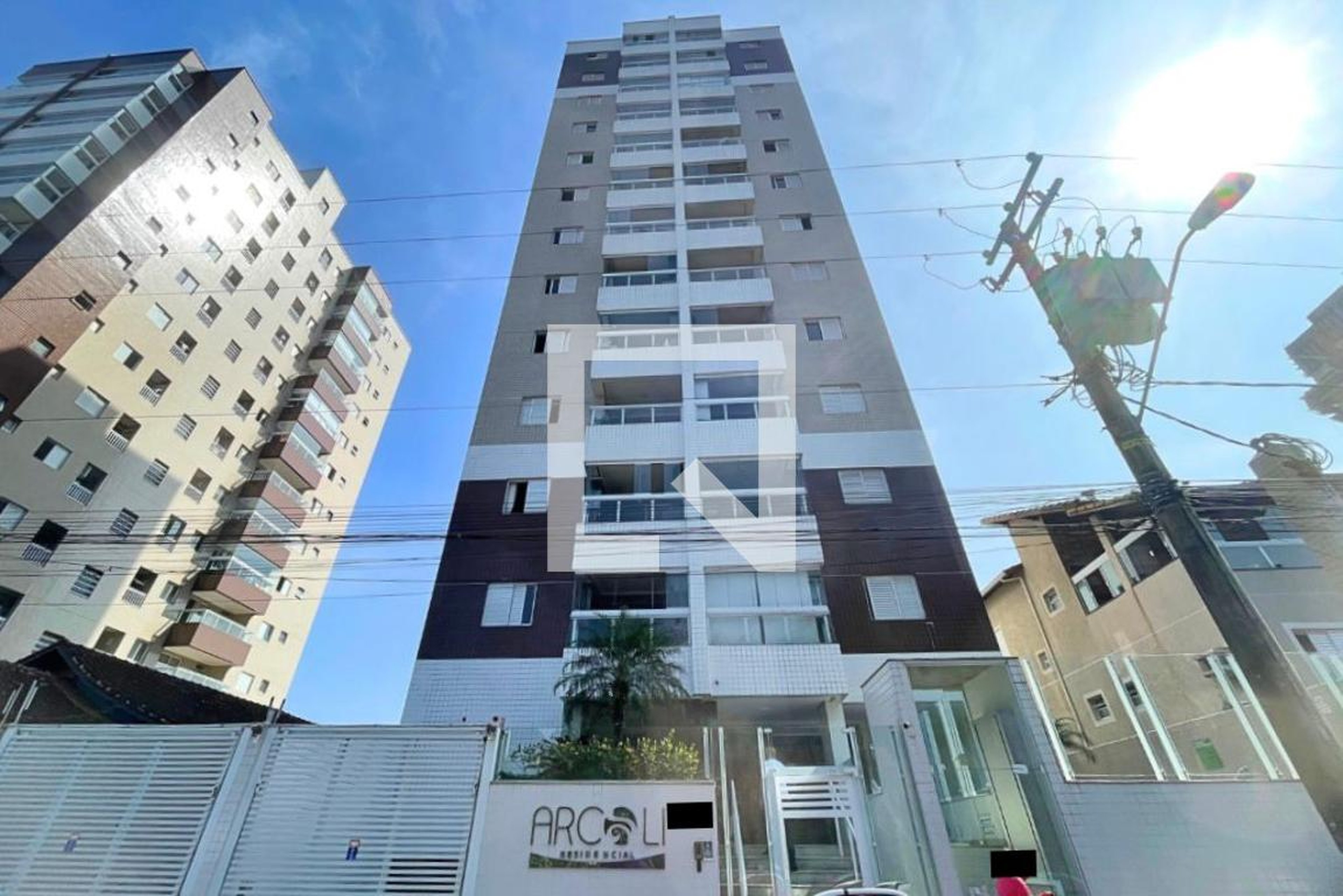 Fachada Condomínio Arcoli