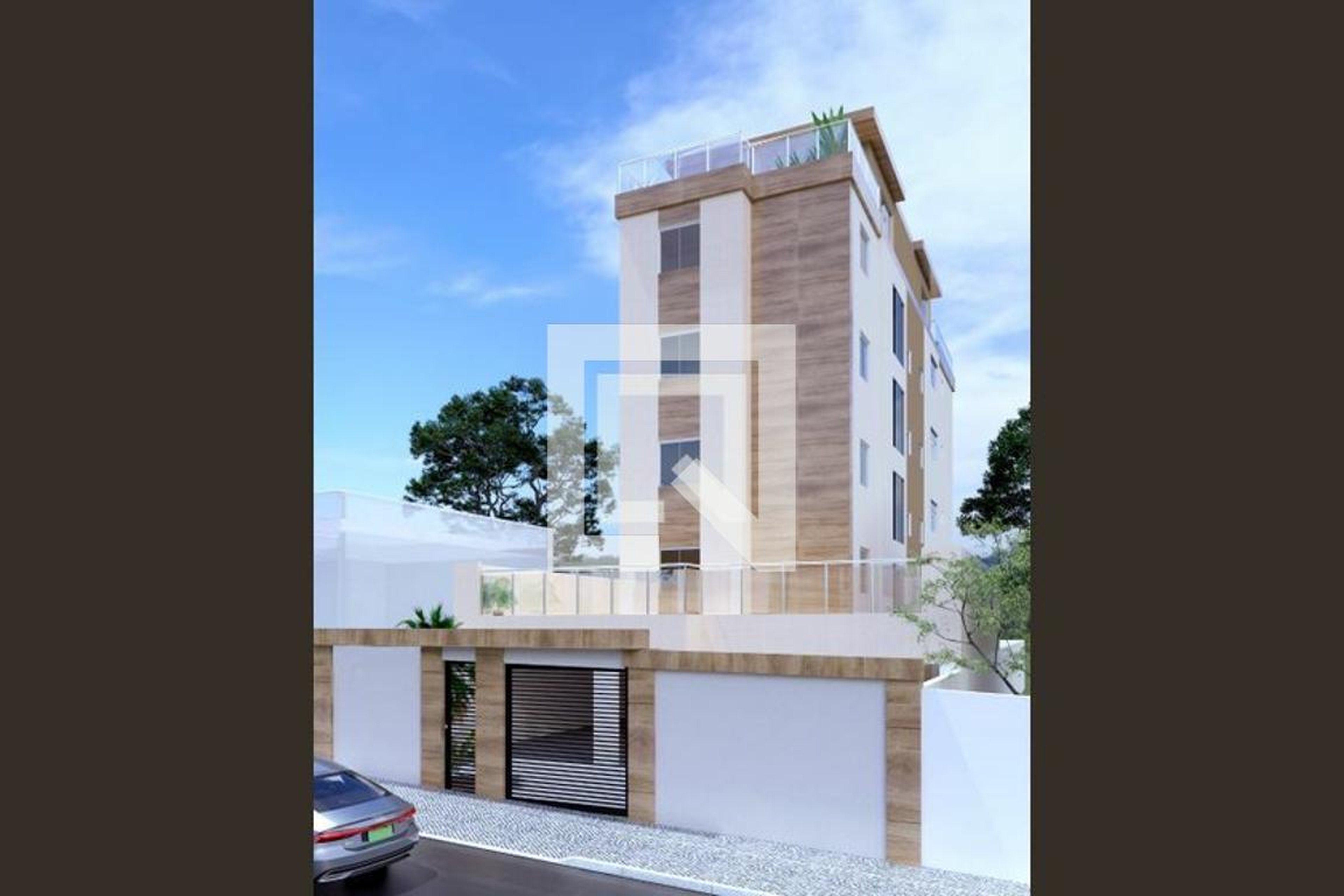 Fachada Condomínio em Rua Manoel Sampaio, 29