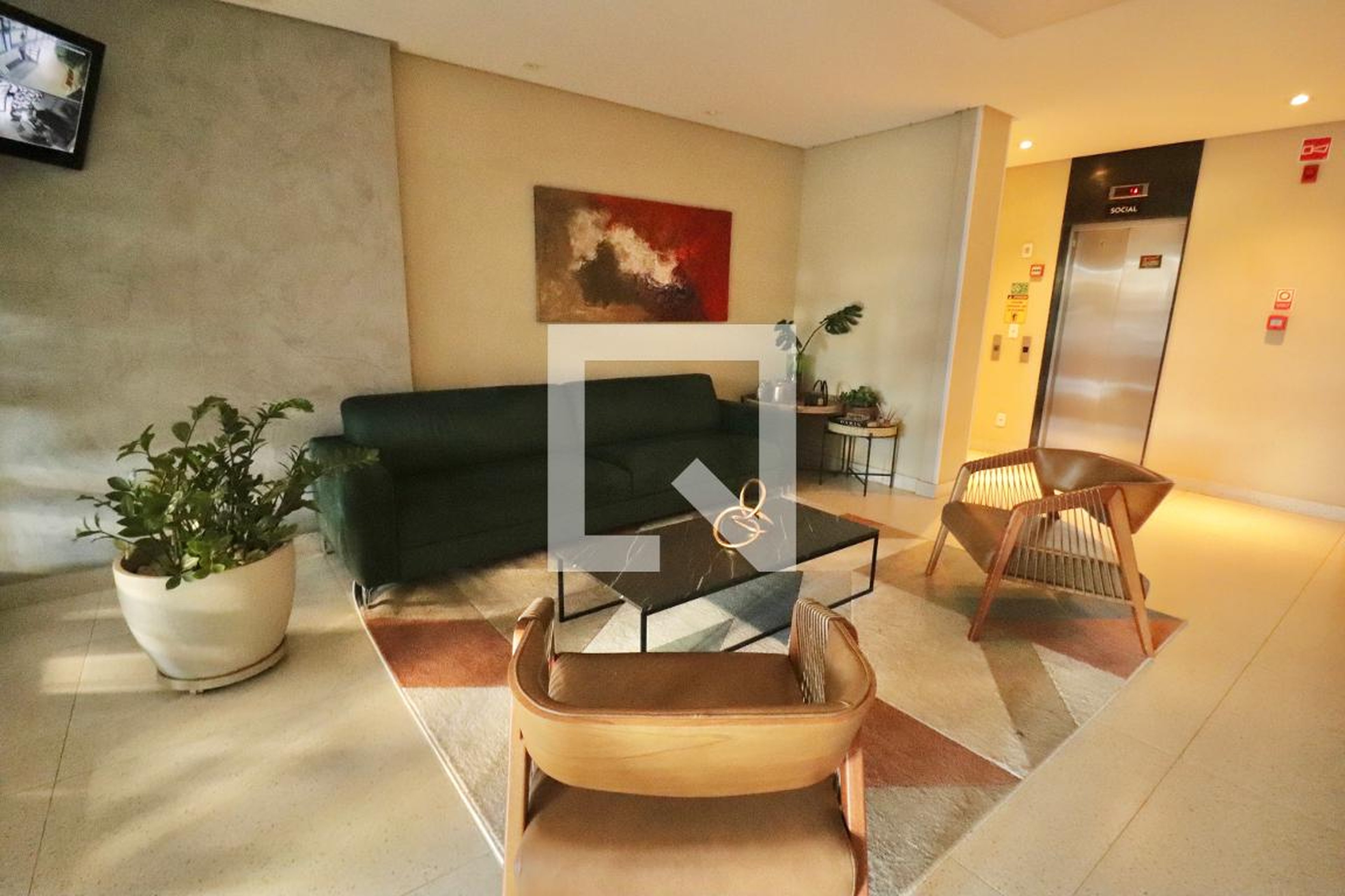 Hall de entrada - Residencial Libert