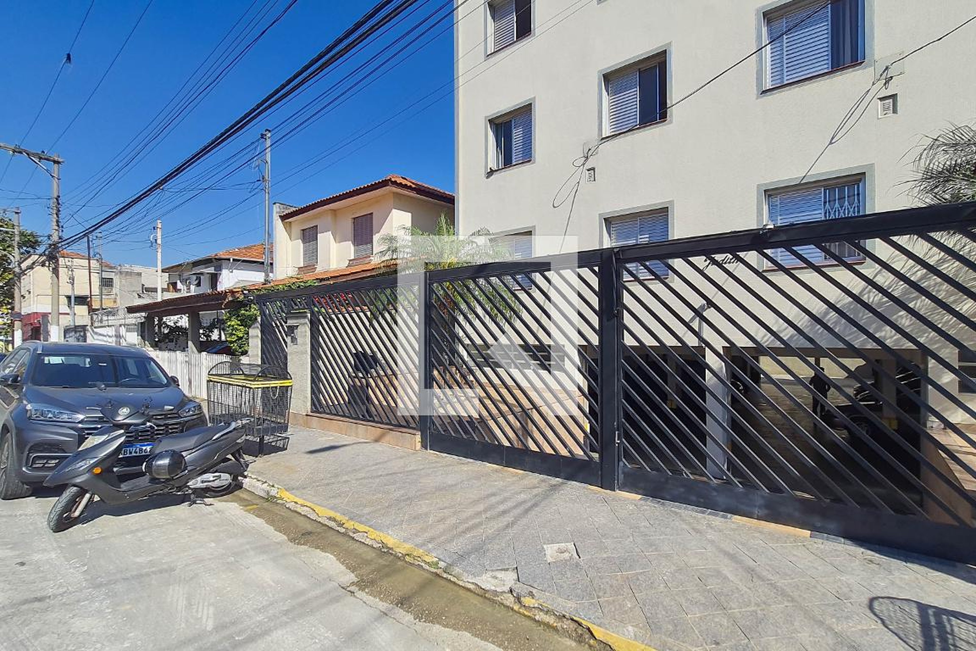 Fachada Condomínio Conjunto azul