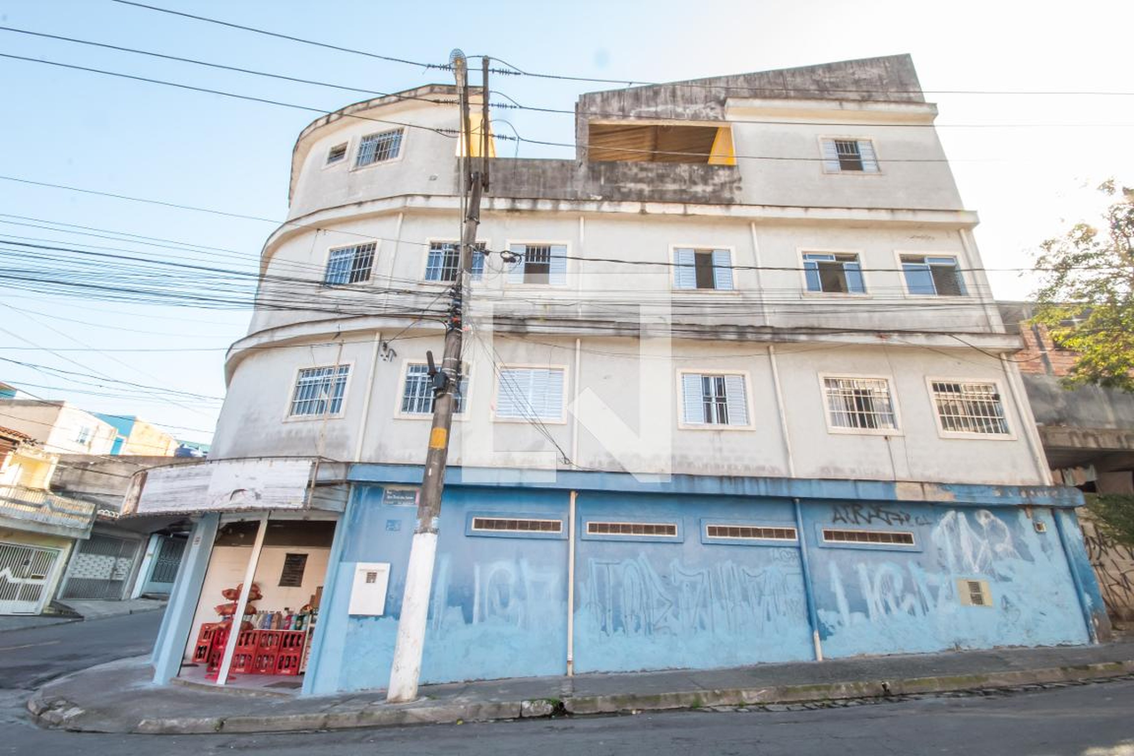 Fachada Condomínio em Rua Samaria, 121
