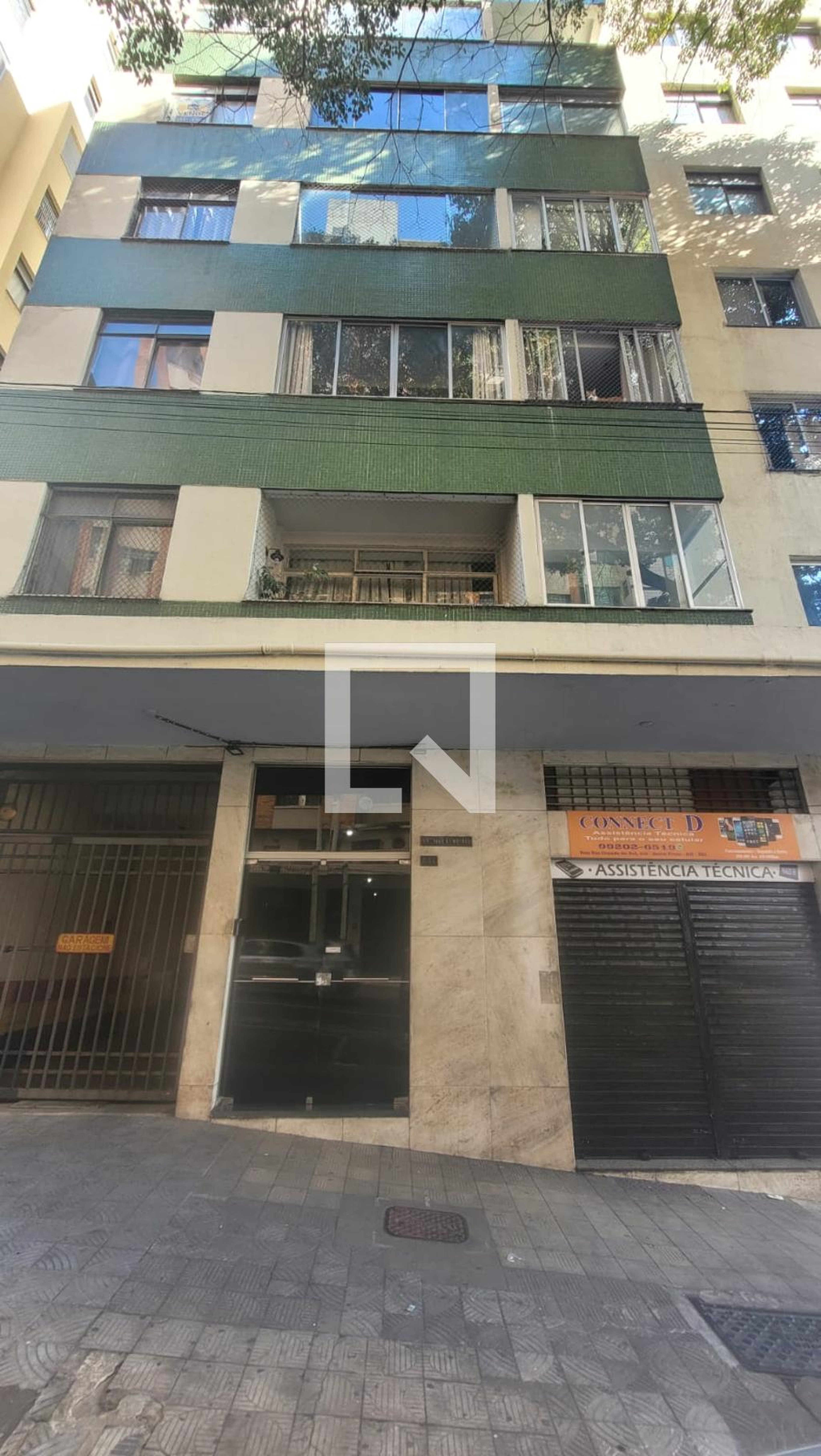 Fachada Condomínio em Rua Rio Grande do Sul, 646