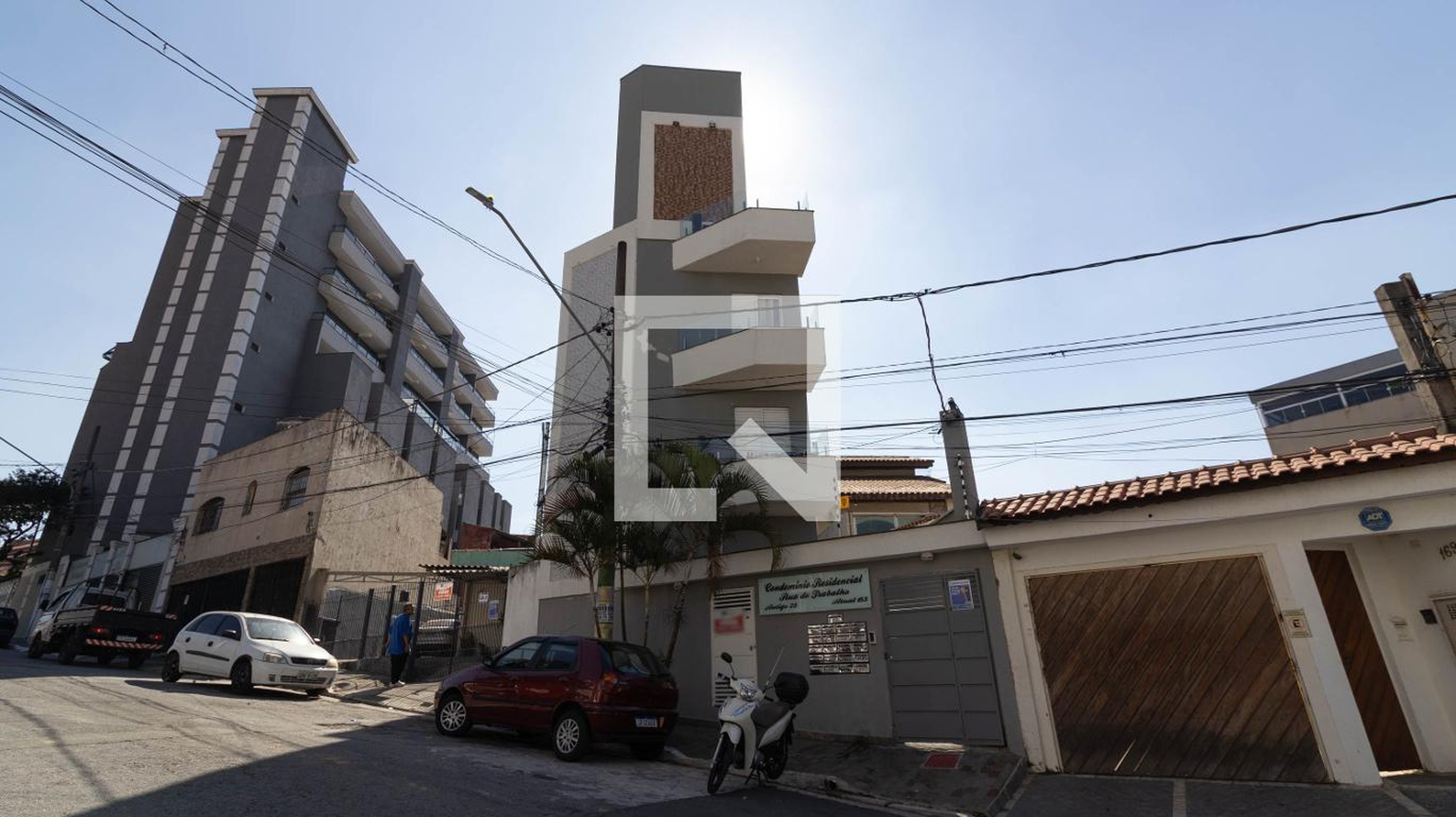 Fachada Condomínio em Rua do Trabalho, 25