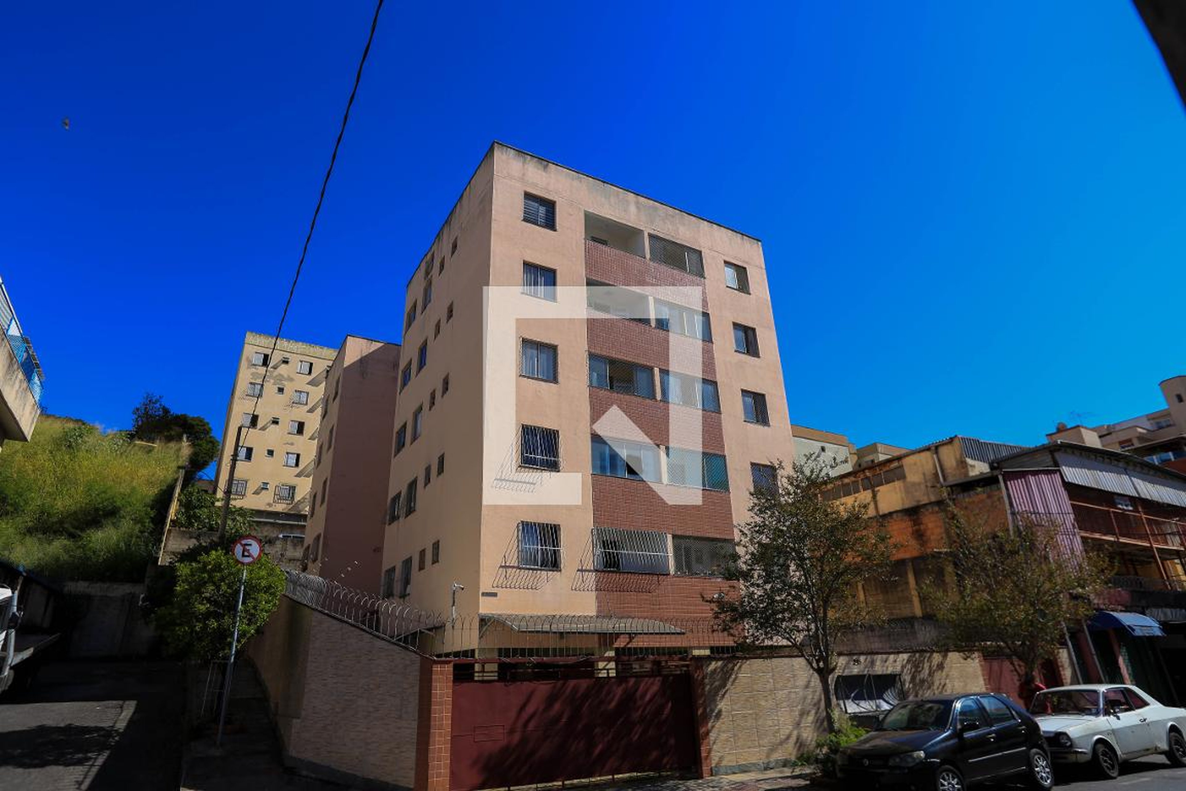 Fachada Condomínio em Rua Campestre, 741