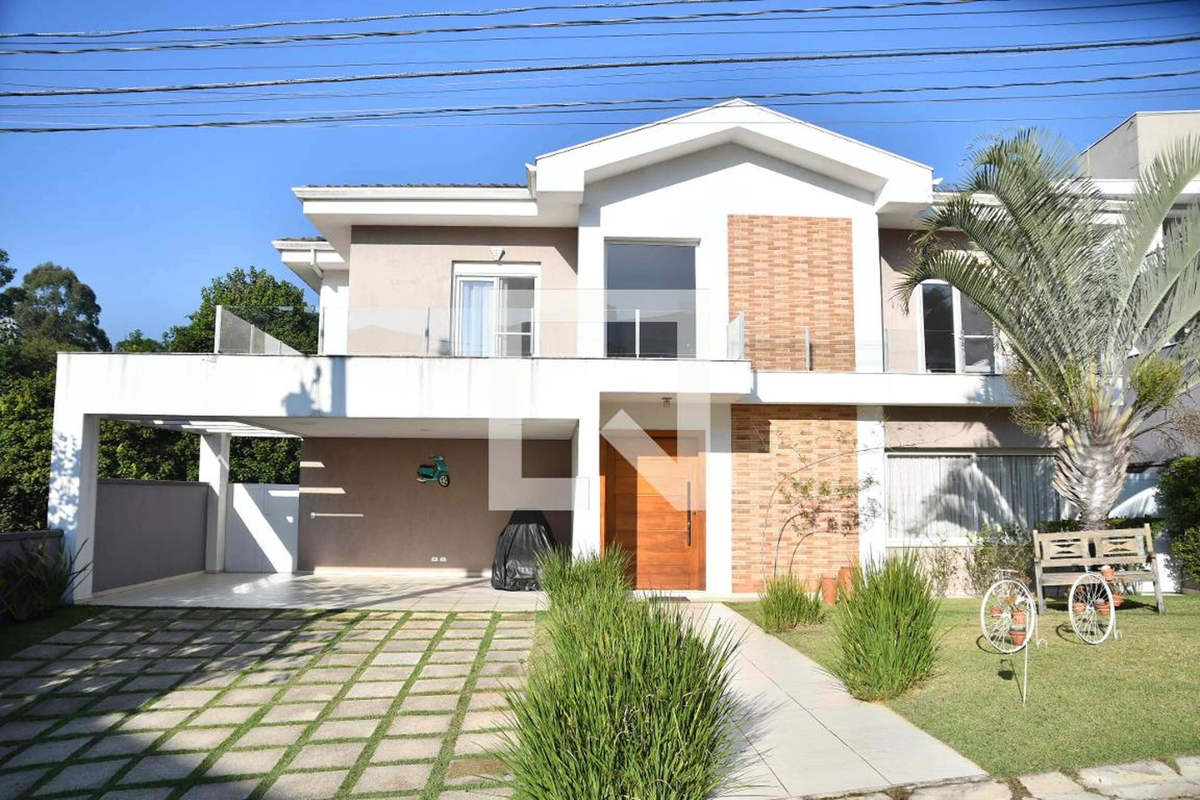 Fachada Condomínio em Alameda Tangará, 1135