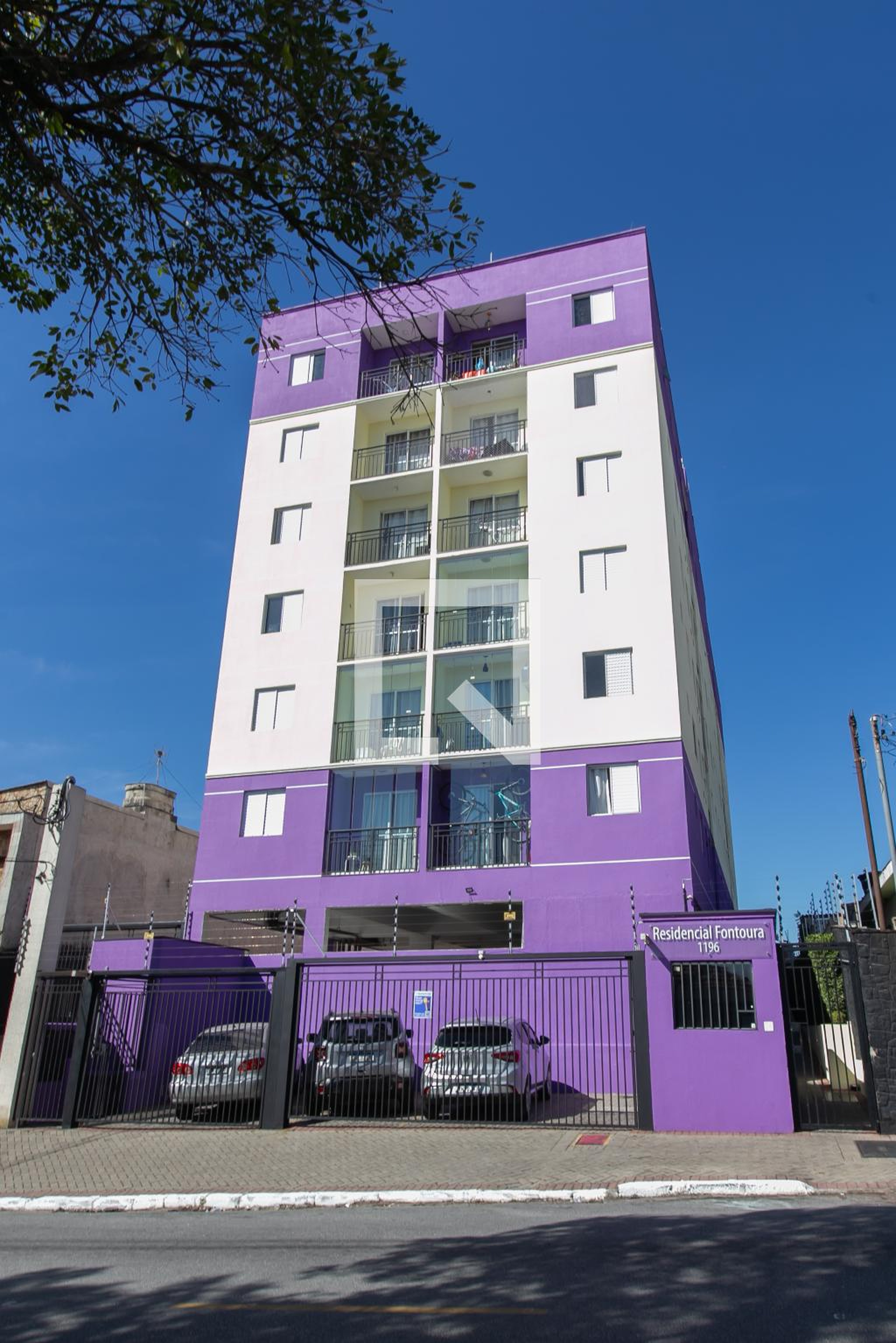 Fachada do Condomínio Residencial Fontoura